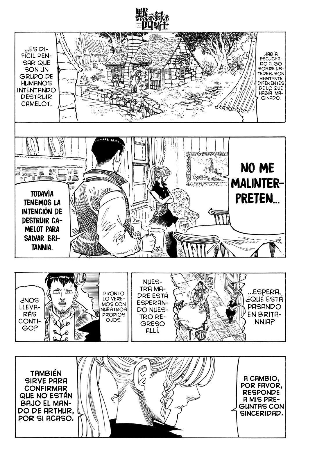 Mokushiroku no Yonkishi Capitulo 132: Los que resisten página 4