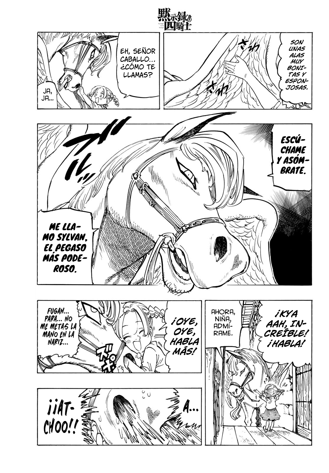 Mokushiroku no Yonkishi Capitulo 132: Los que resisten página 5