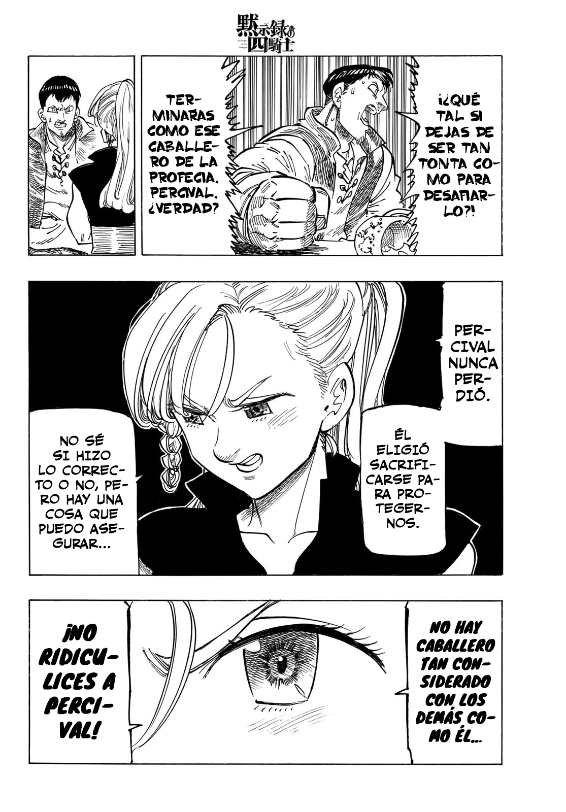 Mokushiroku no Yonkishi Capitulo 132: Los que resisten página 8