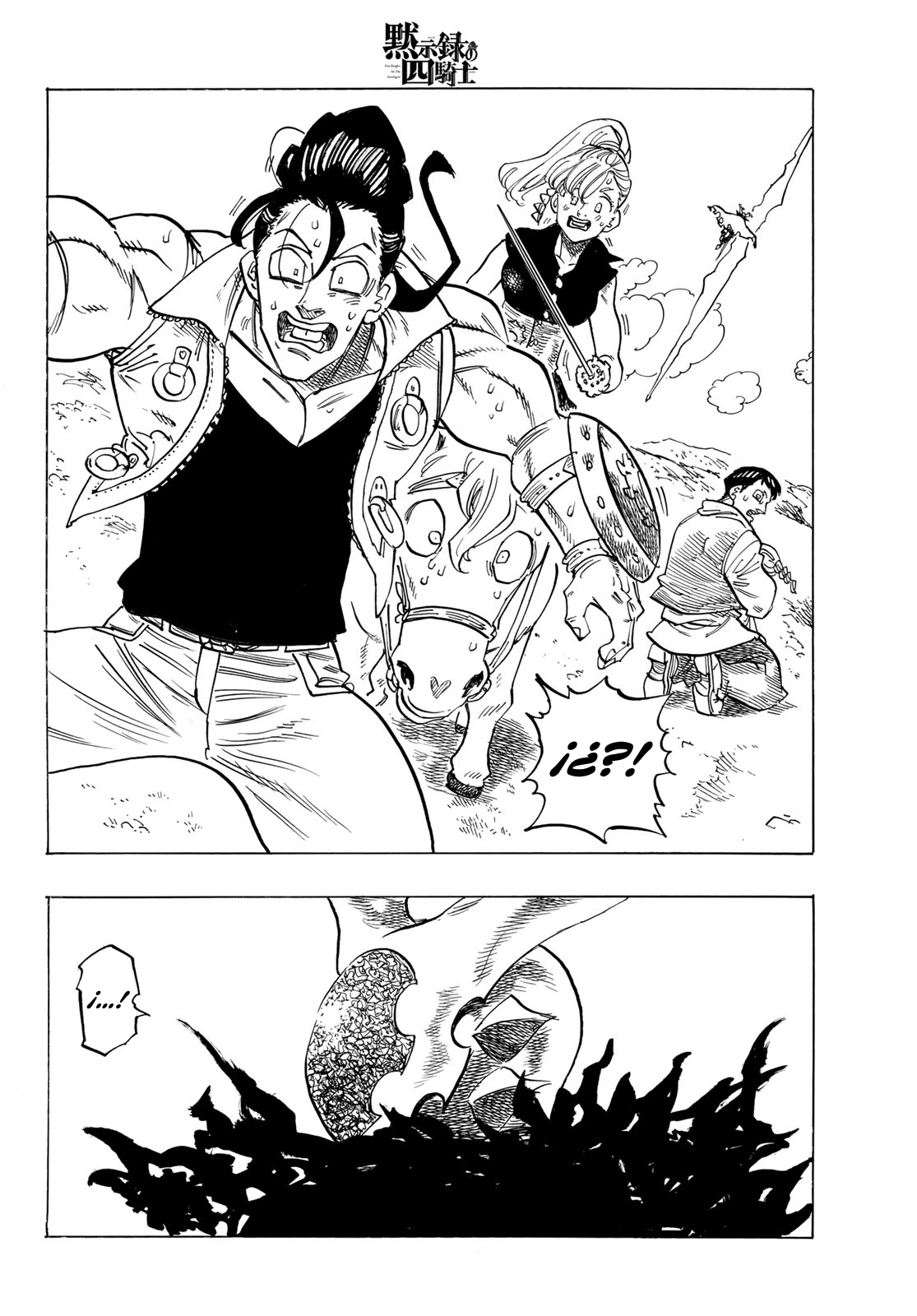 Mokushiroku no Yonkishi Capitulo 133: Cortados en dos página 11