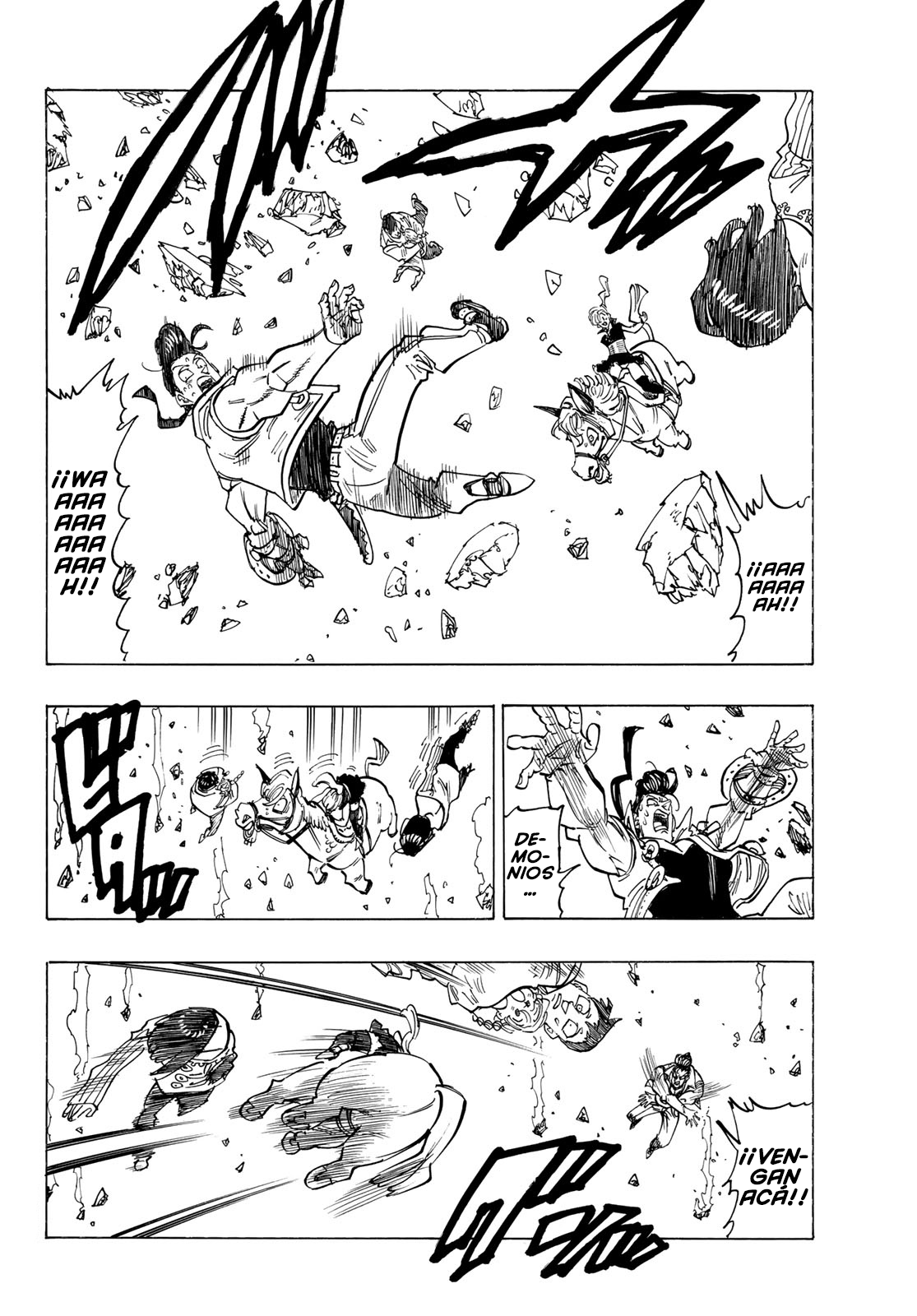 Mokushiroku no Yonkishi Capitulo 133: Cortados en dos página 17