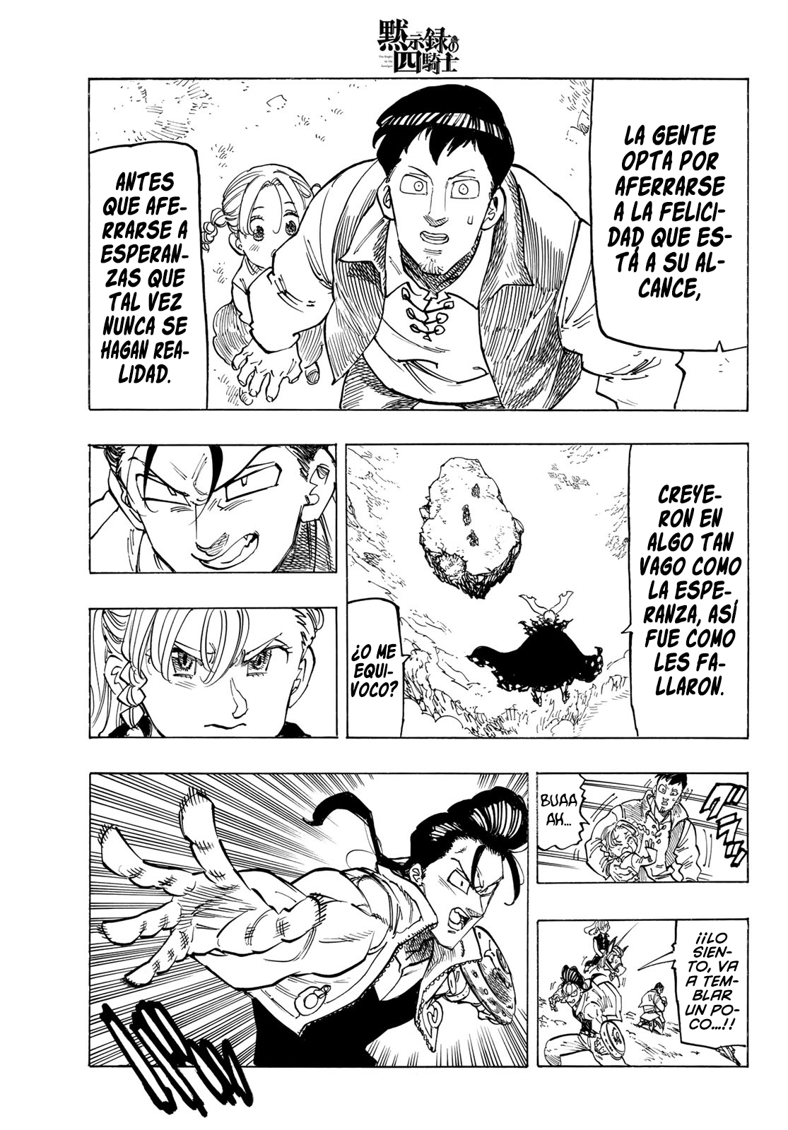Mokushiroku no Yonkishi Capitulo 133: Cortados en dos página 6