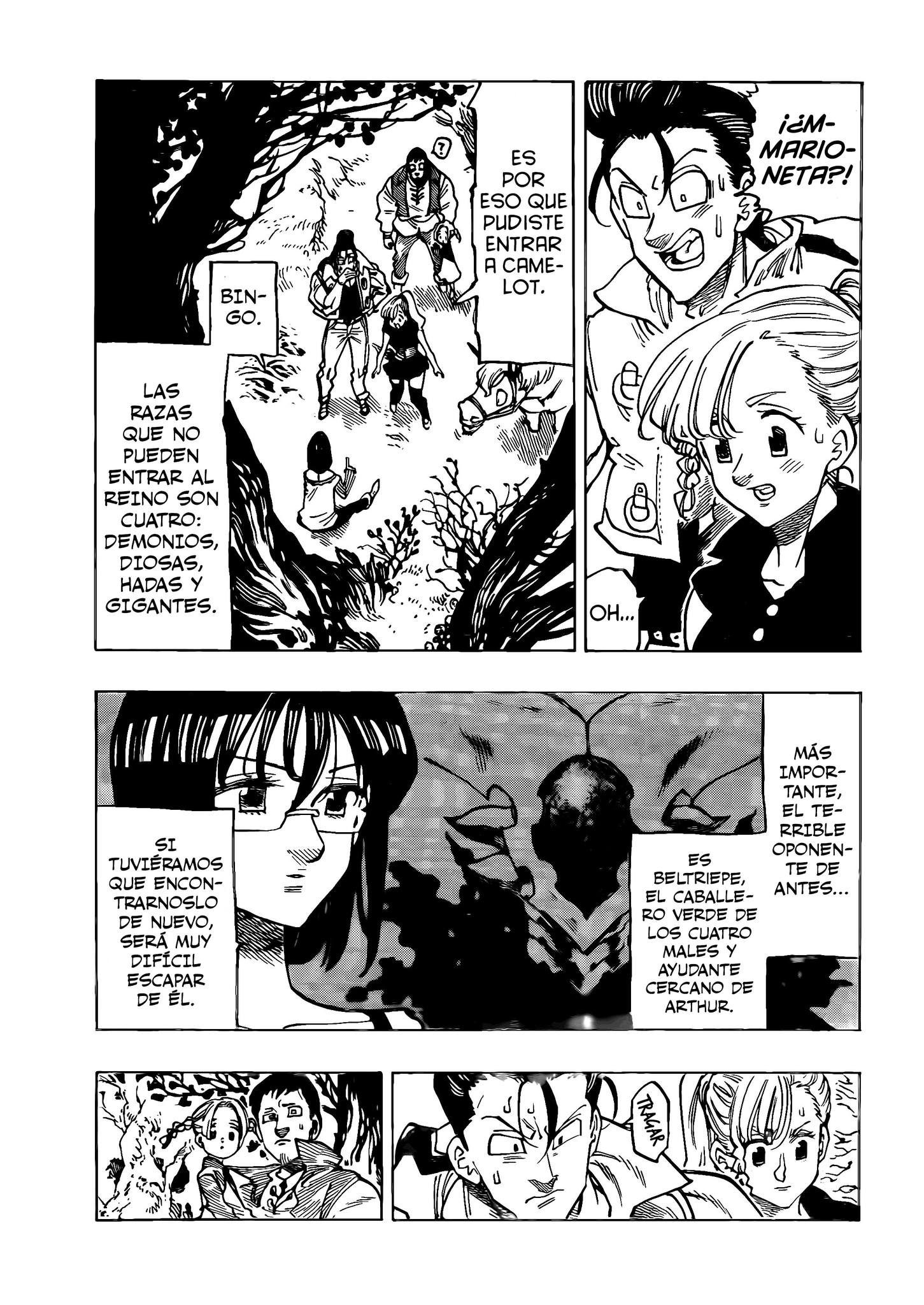 Mokushiroku no Yonkishi Capitulo 134: El extraño página 5