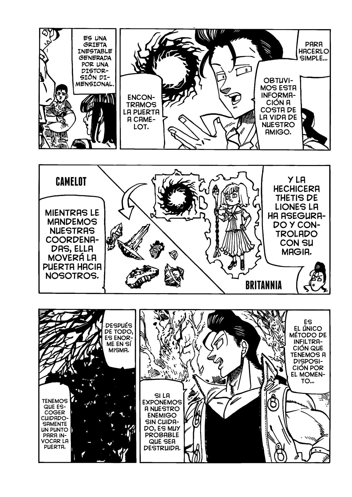 Mokushiroku no Yonkishi Capitulo 134: El extraño página 7