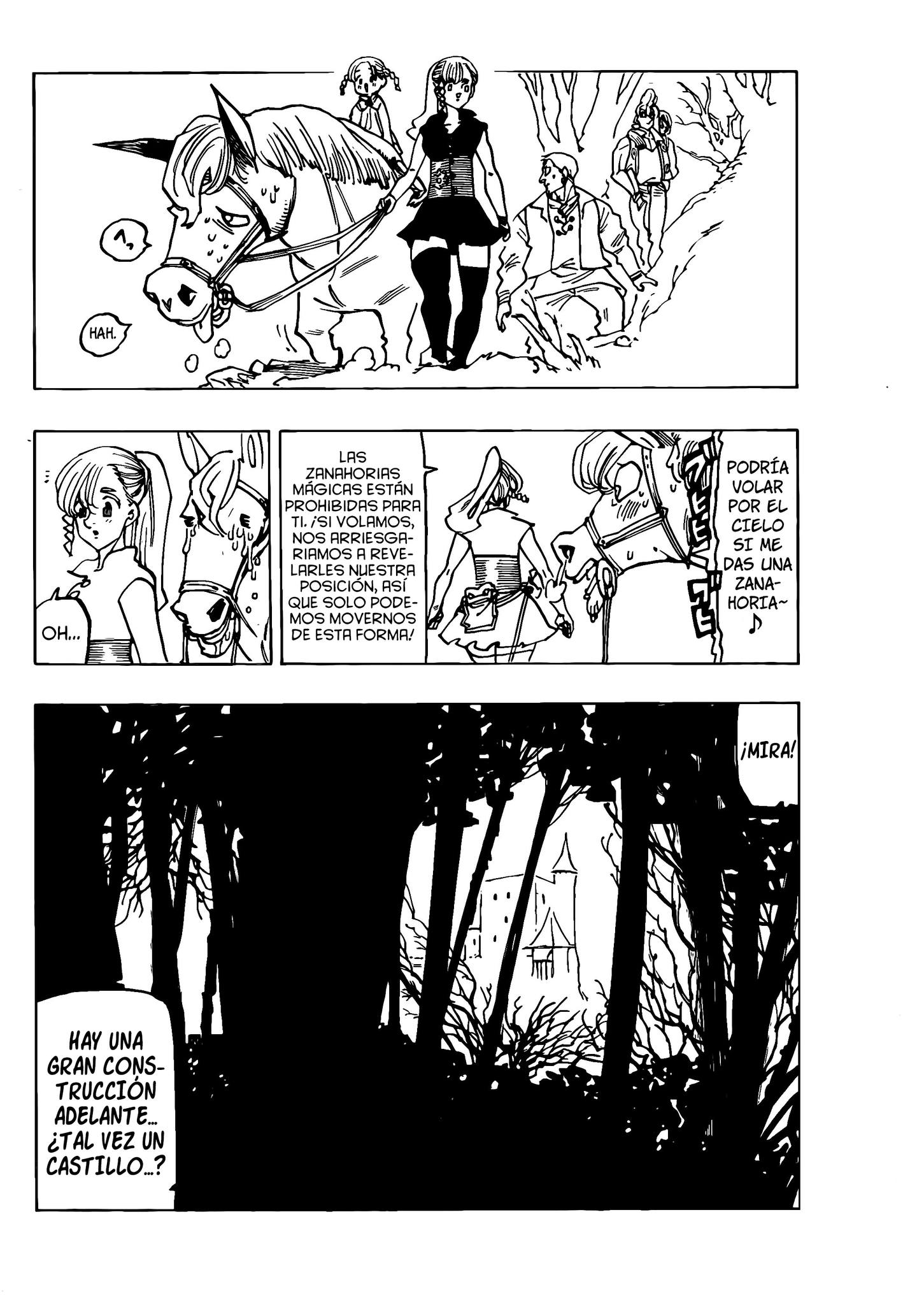 Mokushiroku no Yonkishi Capitulo 134: El extraño página 8