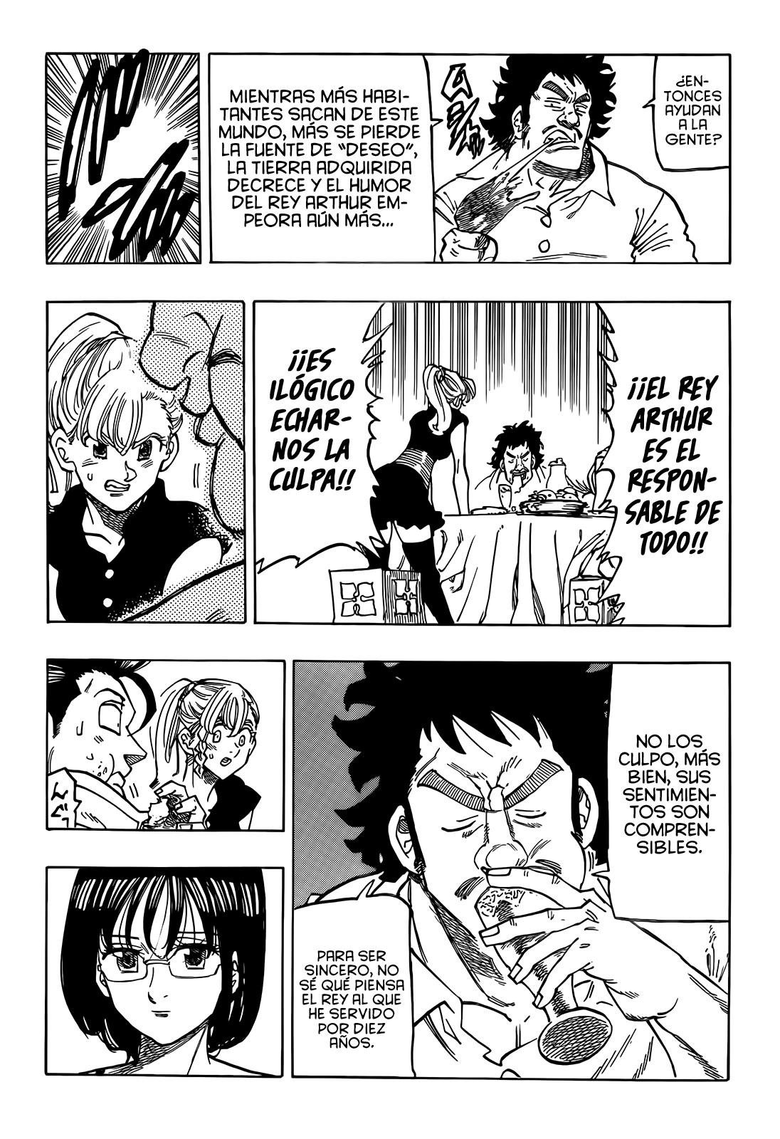 Mokushiroku no Yonkishi Capitulo 135: La conversación página 10