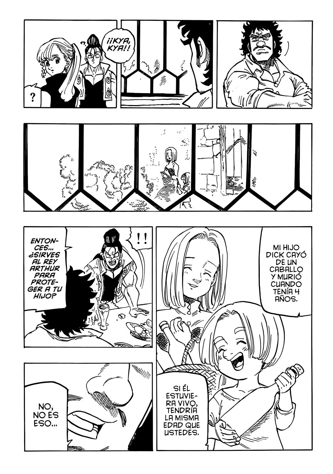 Mokushiroku no Yonkishi Capitulo 135: La conversación página 13
