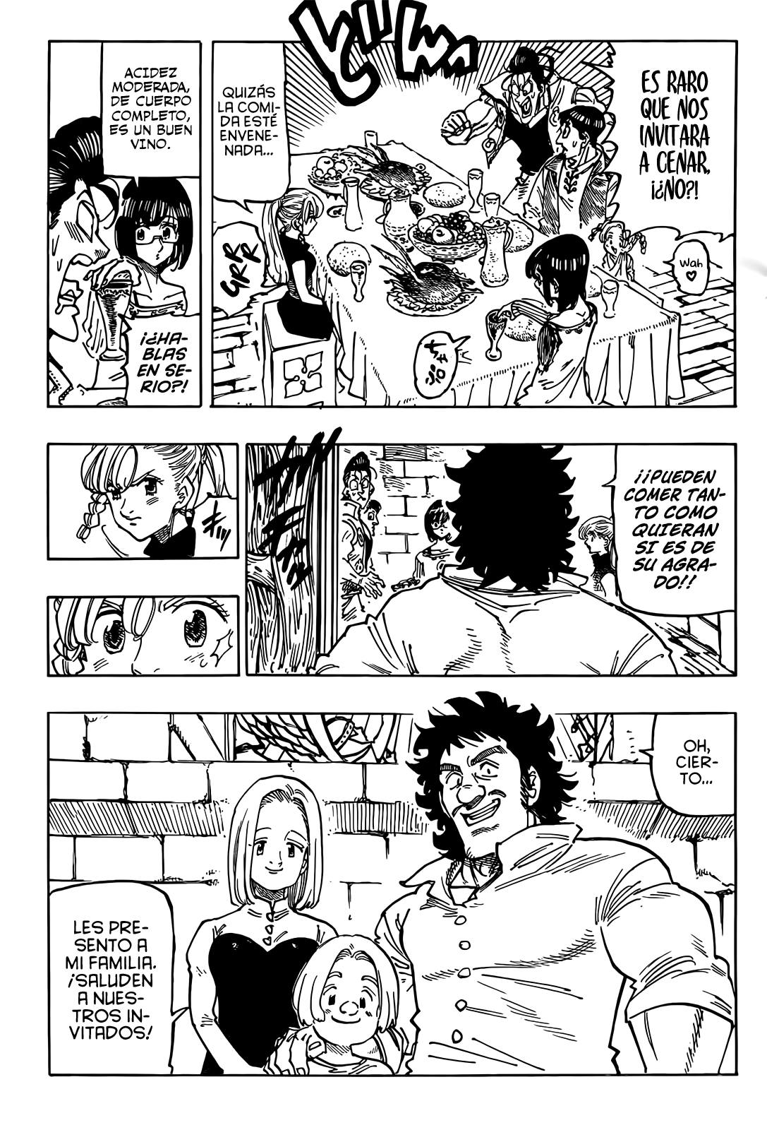 Mokushiroku no Yonkishi Capitulo 135: La conversación página 3