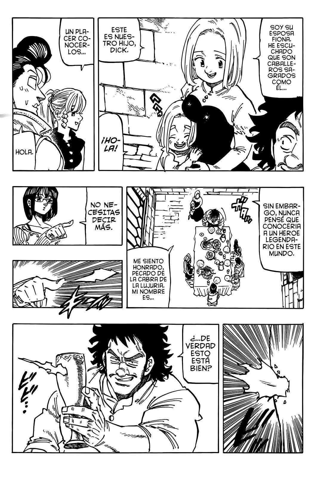 Mokushiroku no Yonkishi Capitulo 135: La conversación página 4