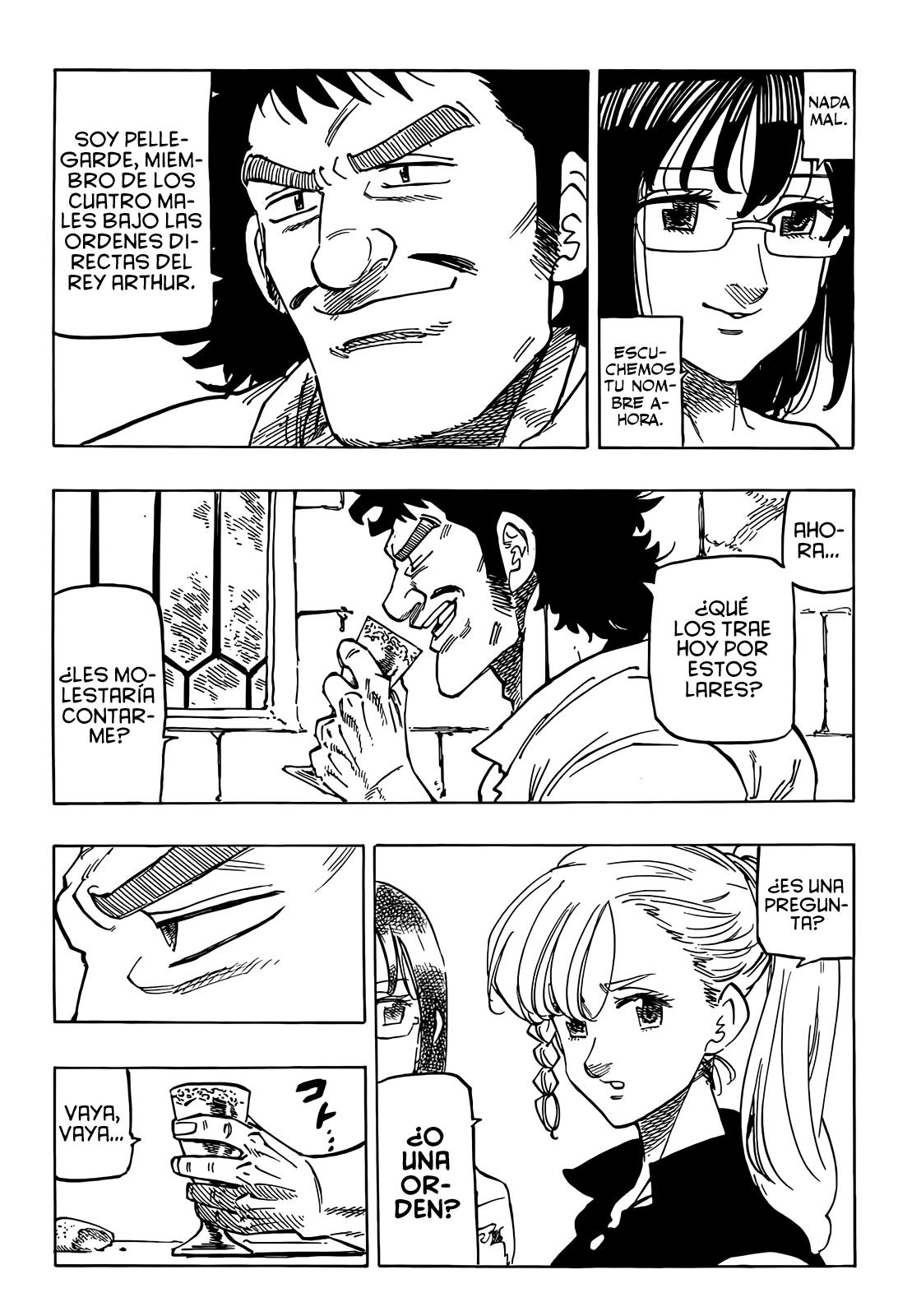 Mokushiroku no Yonkishi Capitulo 135: La conversación página 5