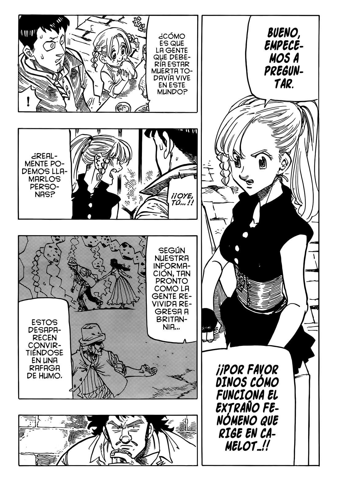 Mokushiroku no Yonkishi Capitulo 135: La conversación página 7
