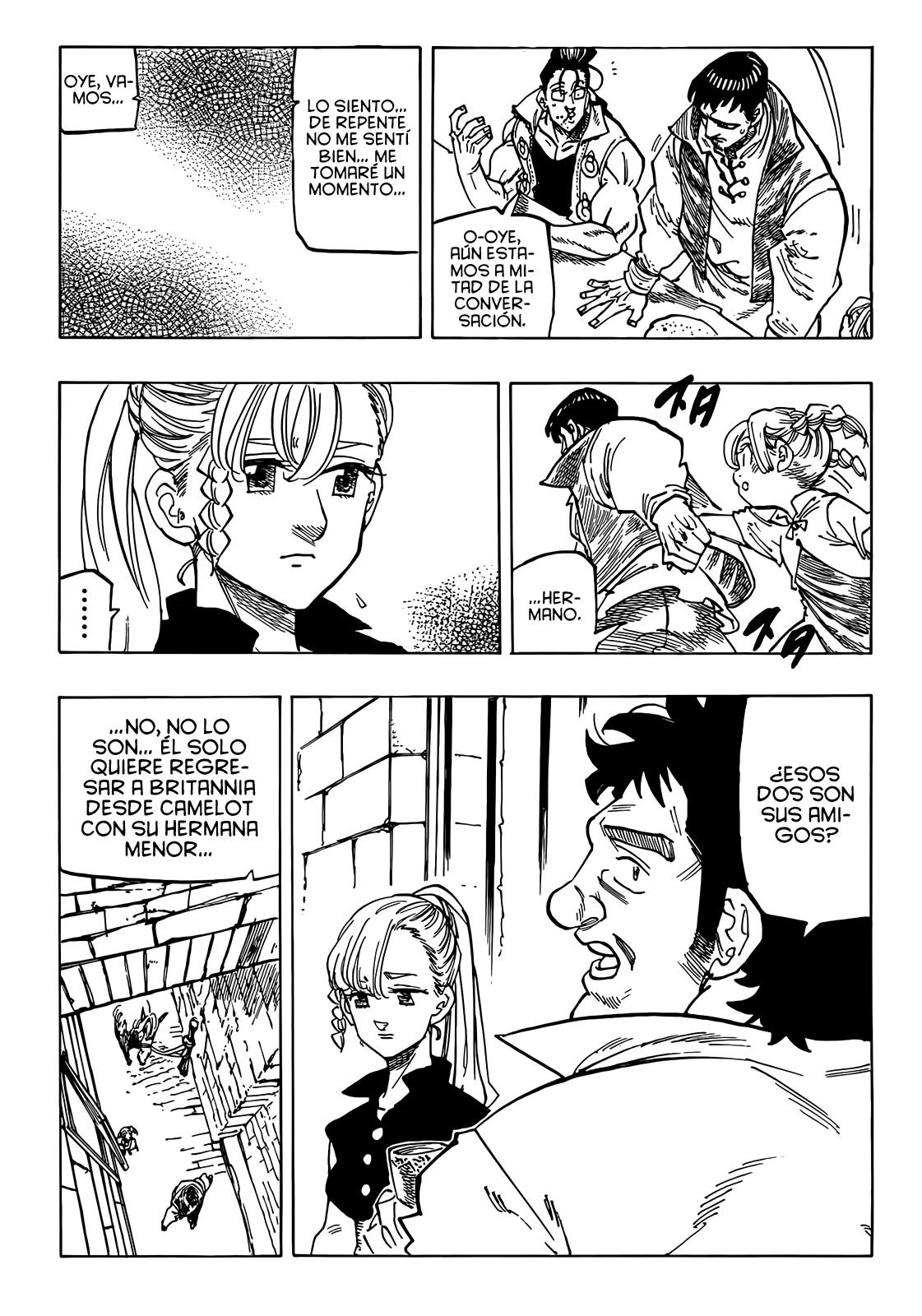 Mokushiroku no Yonkishi Capitulo 135: La conversación página 9