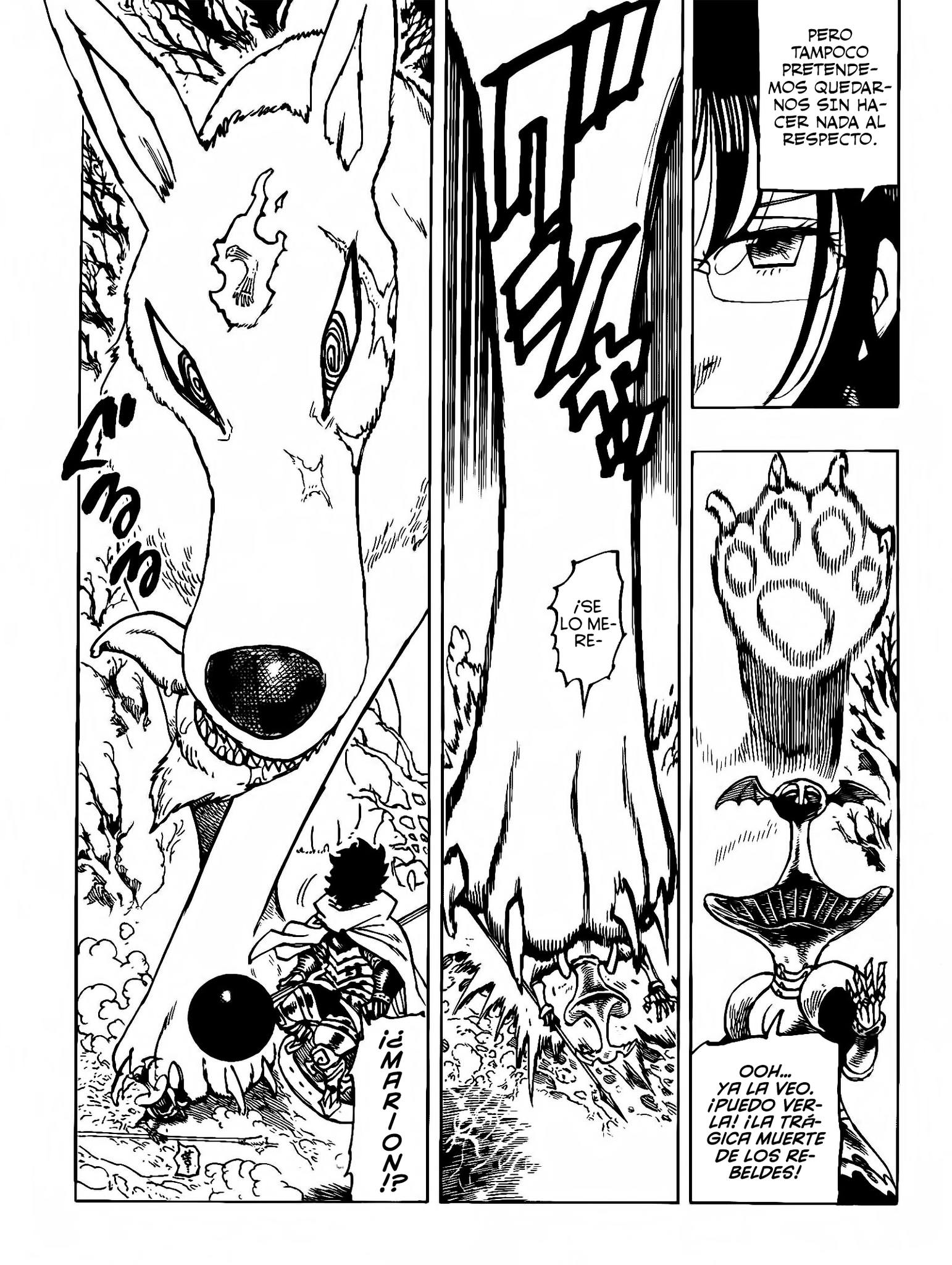 Mokushiroku no Yonkishi Capitulo 136: La red que avanza página 13