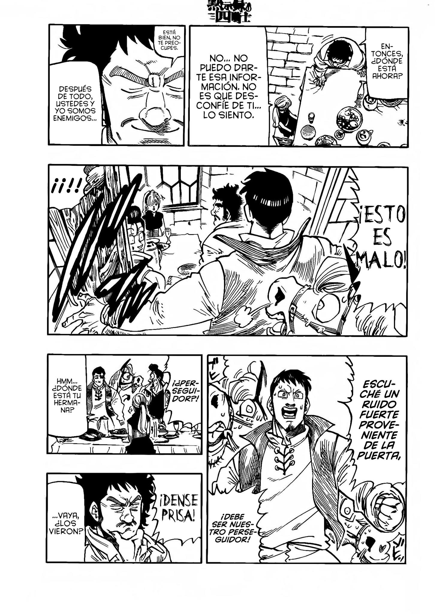 Mokushiroku no Yonkishi Capitulo 136: La red que avanza página 3