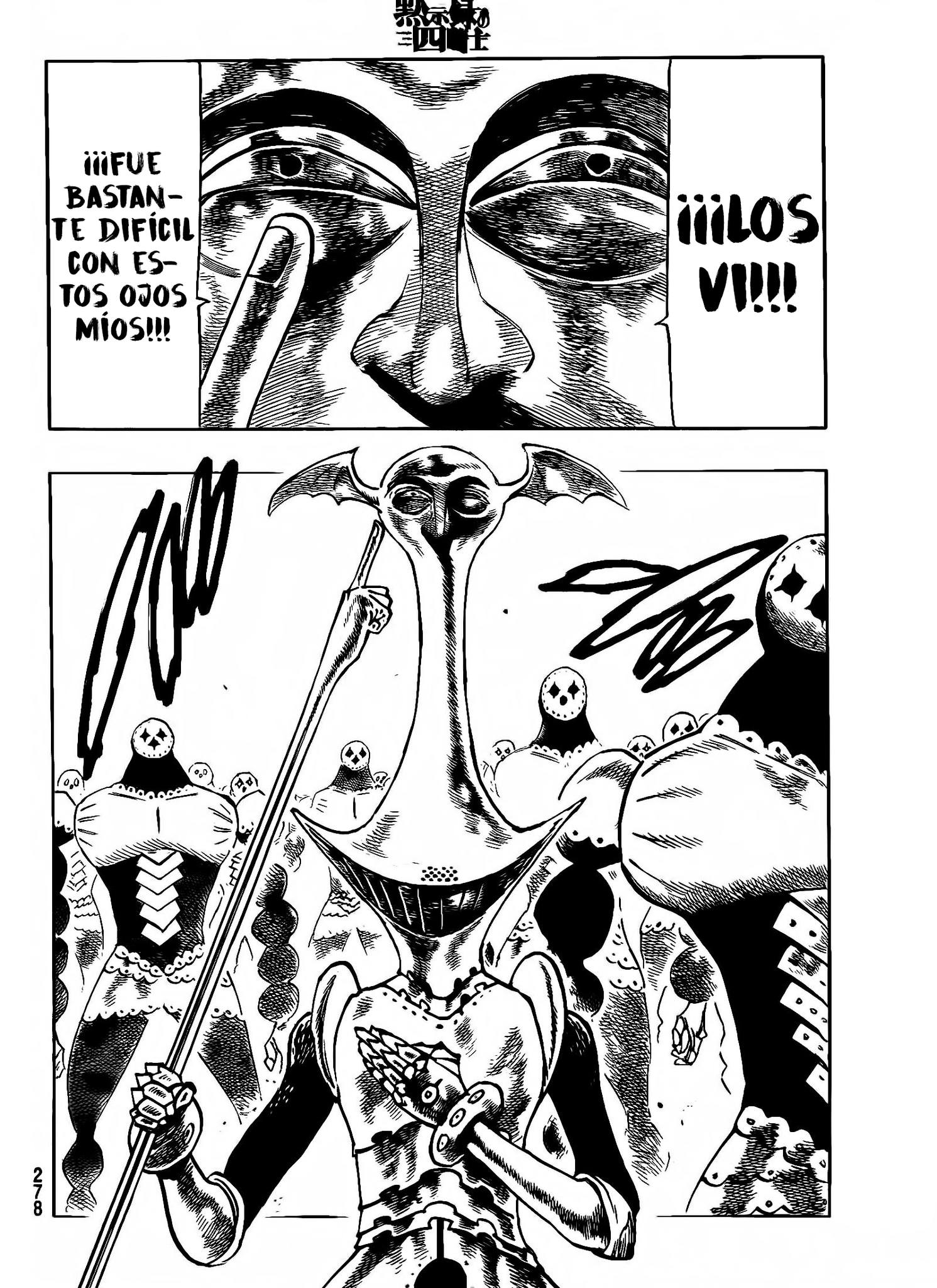 Mokushiroku no Yonkishi Capitulo 136: La red que avanza página 4
