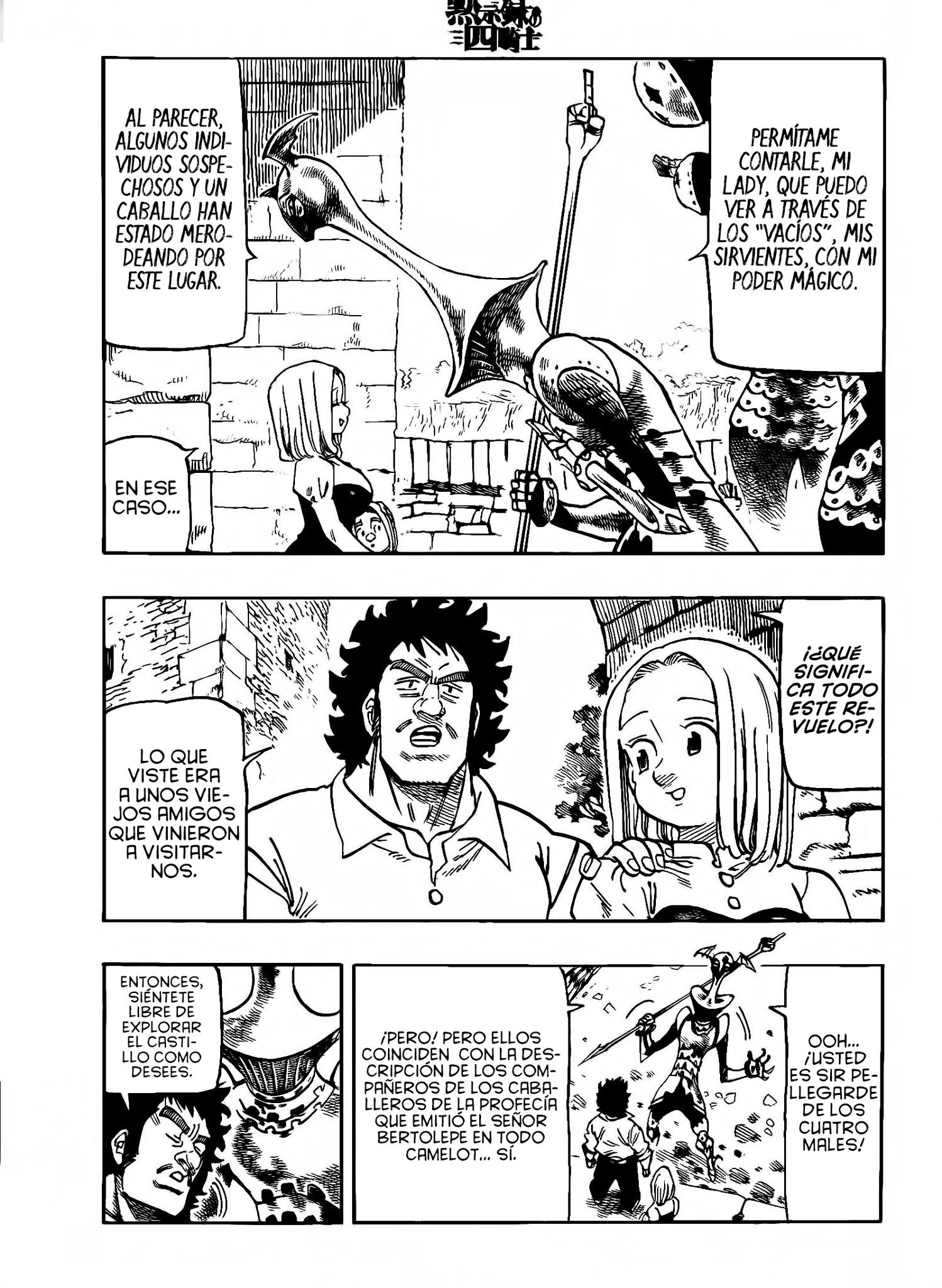 Mokushiroku no Yonkishi Capitulo 136: La red que avanza página 5