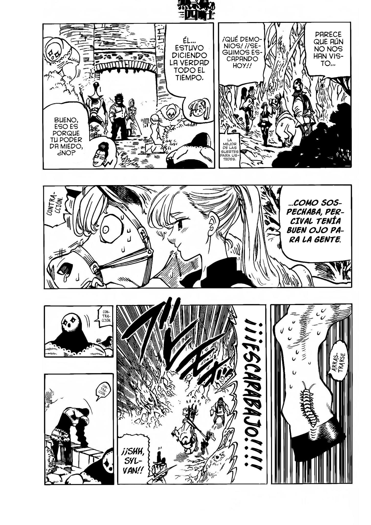 Mokushiroku no Yonkishi Capitulo 136: La red que avanza página 7