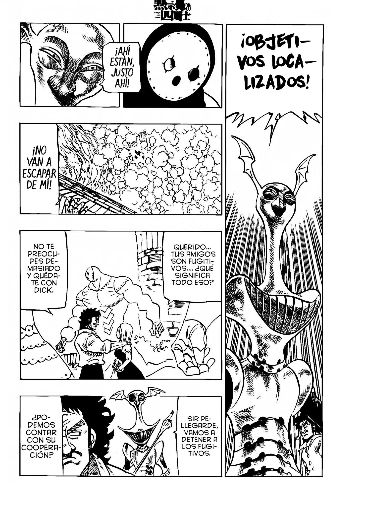 Mokushiroku no Yonkishi Capitulo 136: La red que avanza página 8