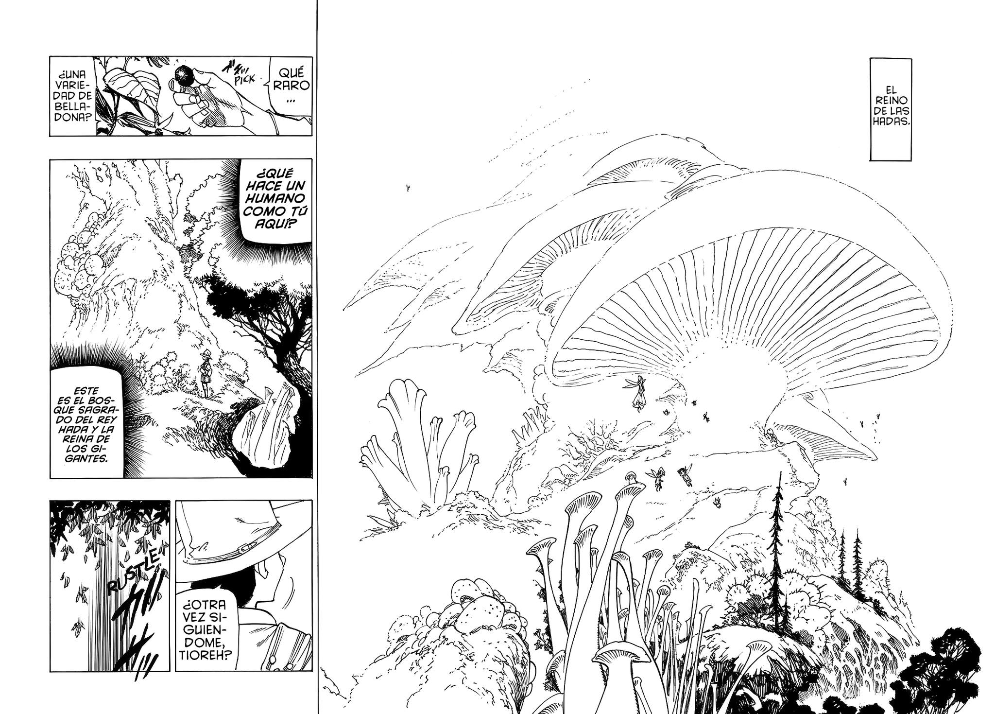 Mokushiroku no Yonkishi Capitulo 137: El bosque de la pereza y la envidia página 16