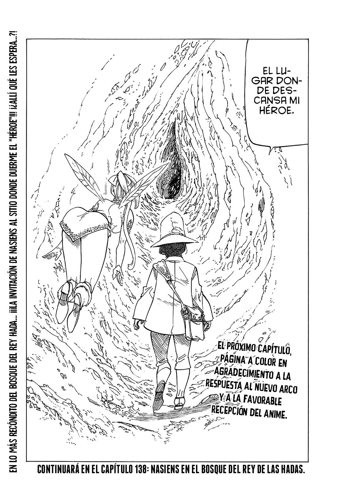 Mokushiroku no Yonkishi Capitulo 137: El bosque de la pereza y la envidia página 19