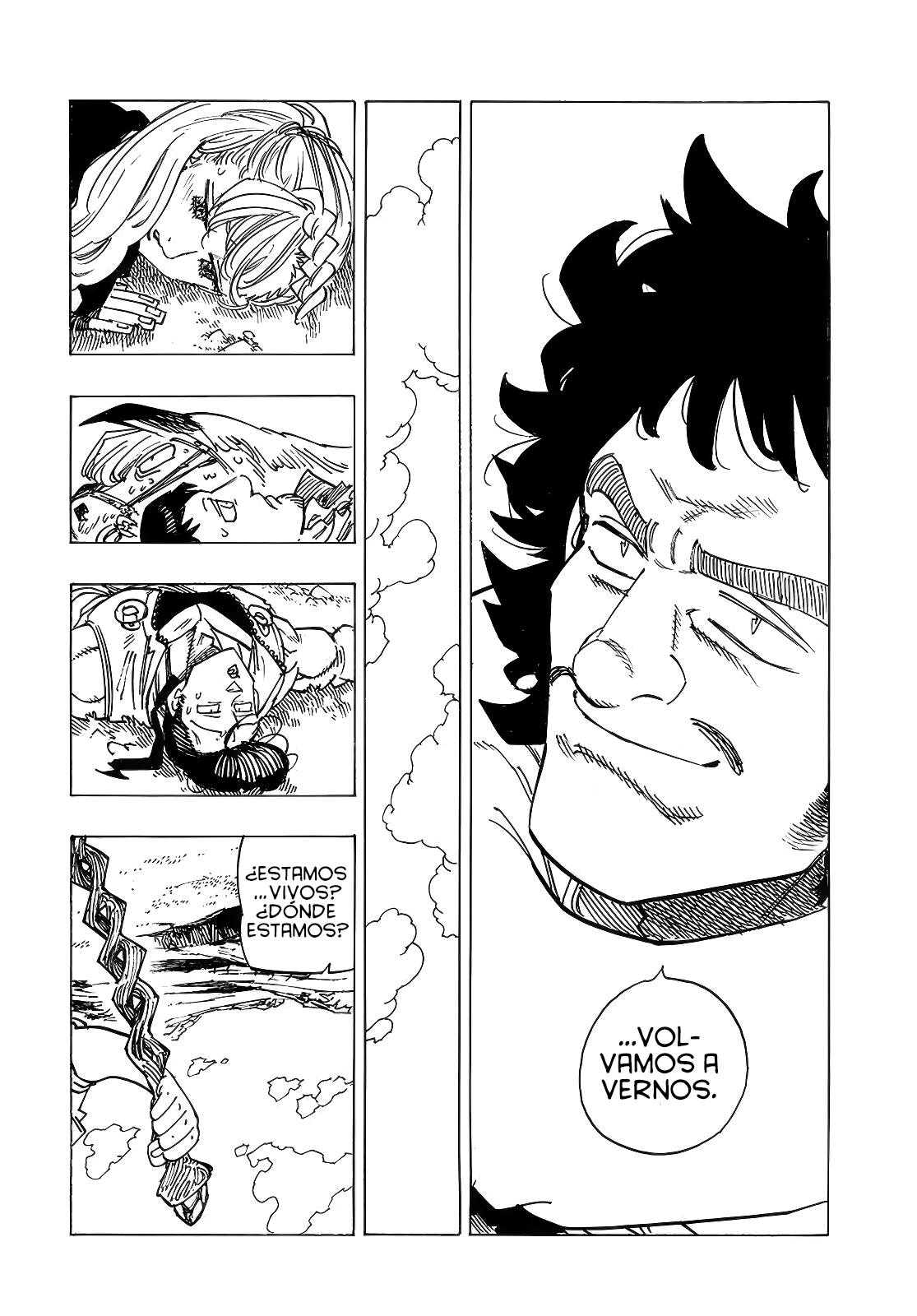 Mokushiroku no Yonkishi Capitulo 137: El bosque de la pereza y la envidia página 8