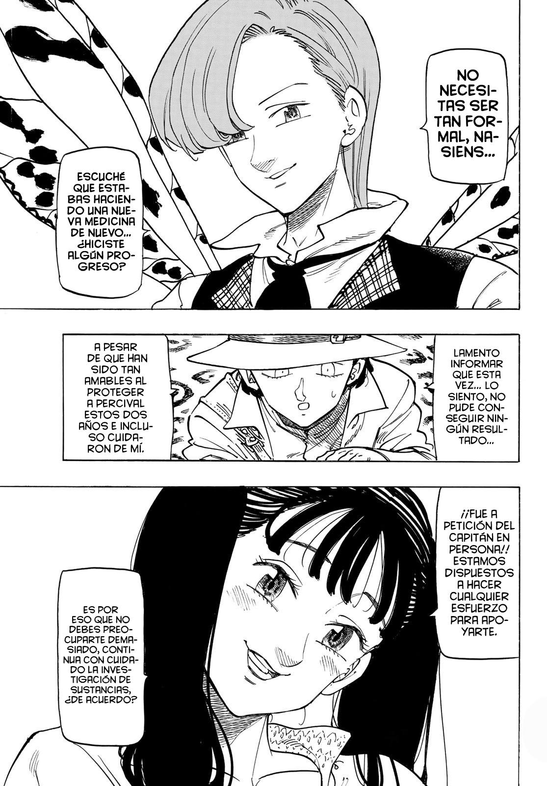 Mokushiroku no Yonkishi Capitulo 138: Nasiens en el bosque del rey de las hadas página 12