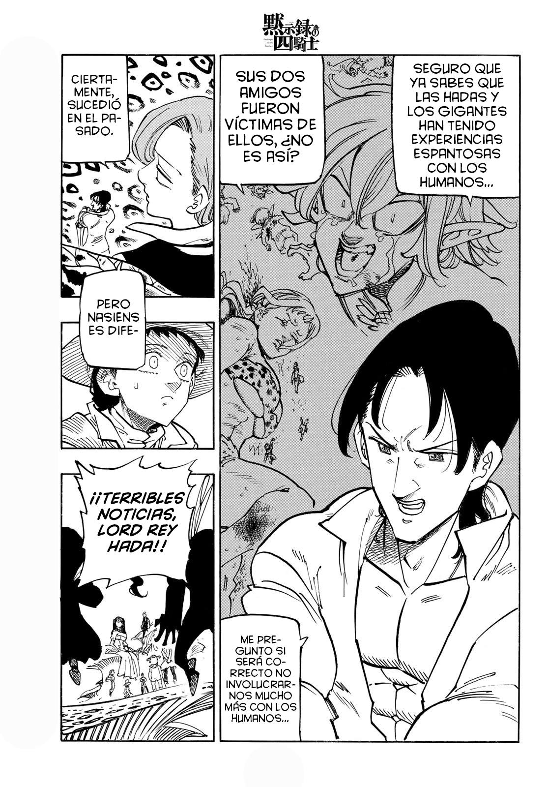 Mokushiroku no Yonkishi Capitulo 138: Nasiens en el bosque del rey de las hadas página 16