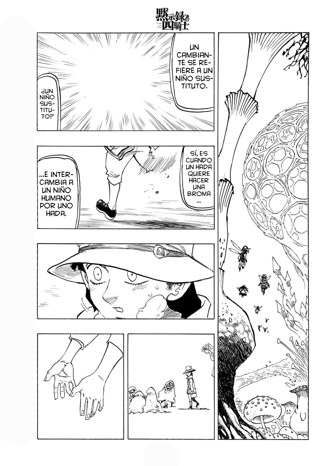 Mokushiroku no Yonkishi Capitulo 138: Nasiens en el bosque del rey de las hadas página 18