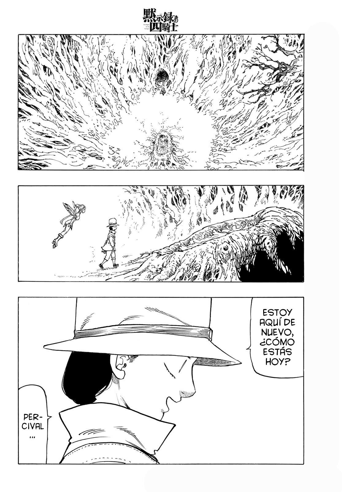Mokushiroku no Yonkishi Capitulo 138: Nasiens en el bosque del rey de las hadas página 3