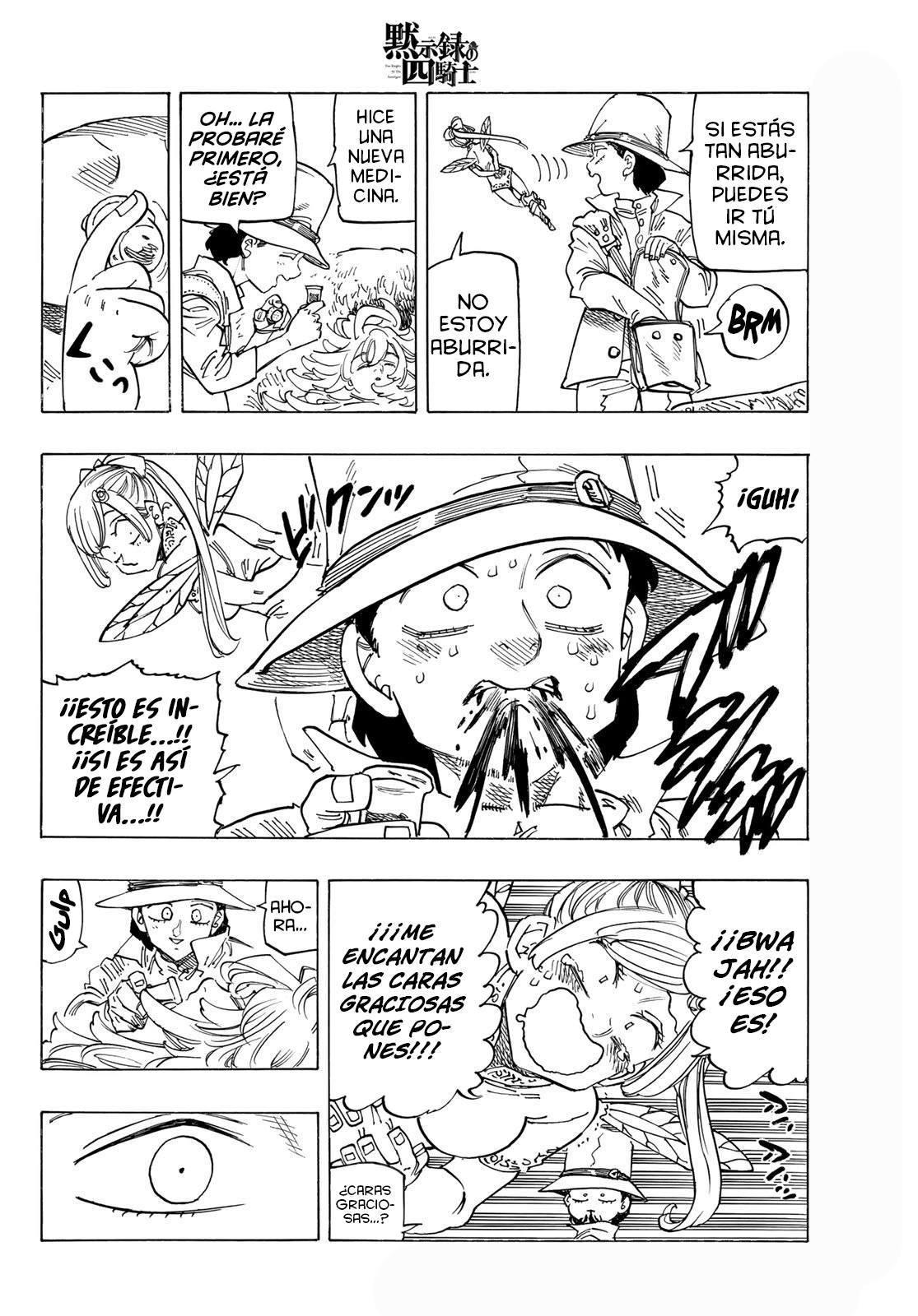 Mokushiroku no Yonkishi Capitulo 138: Nasiens en el bosque del rey de las hadas página 5