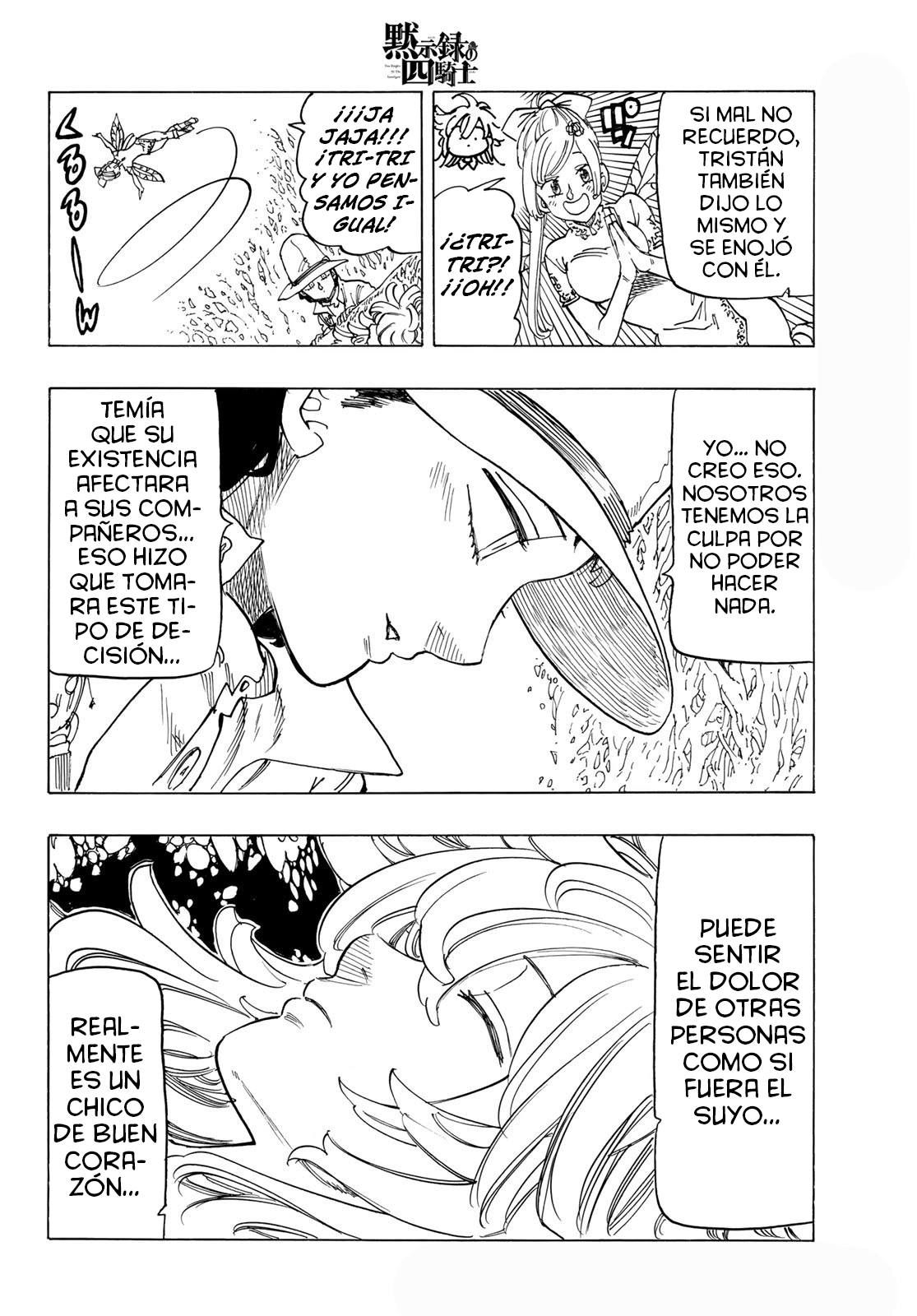 Mokushiroku no Yonkishi Capitulo 138: Nasiens en el bosque del rey de las hadas página 7