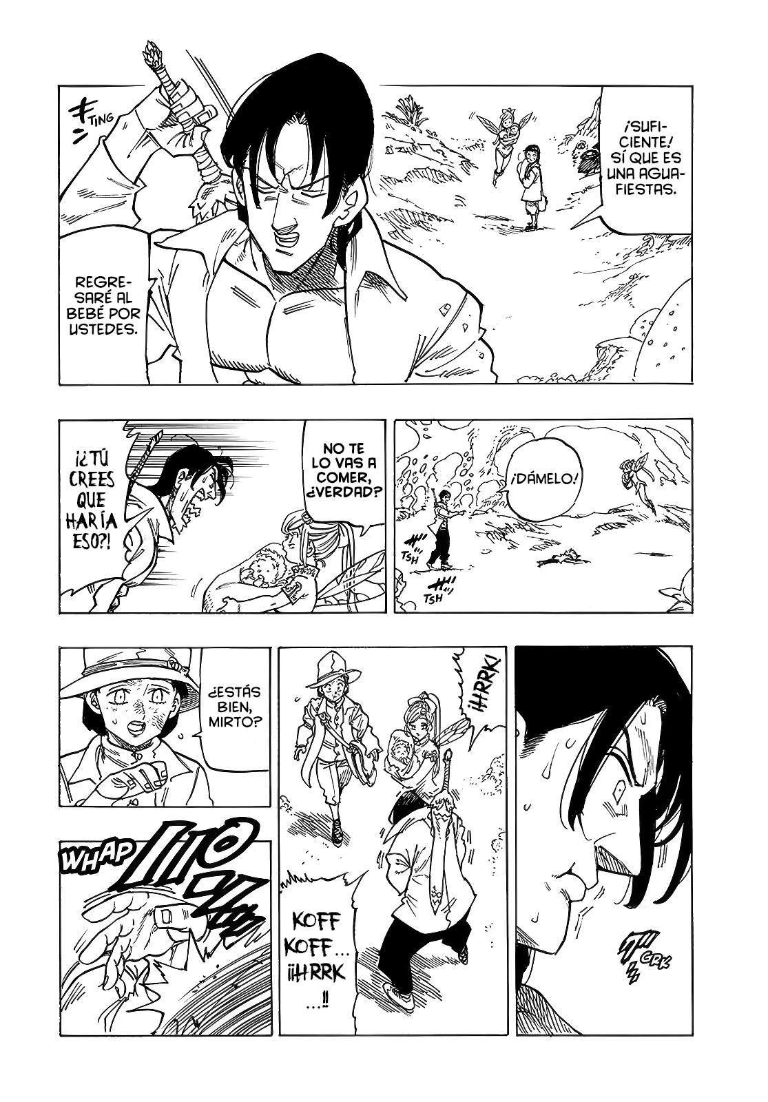 Mokushiroku no Yonkishi Capitulo 139: Dolor invisible página 13