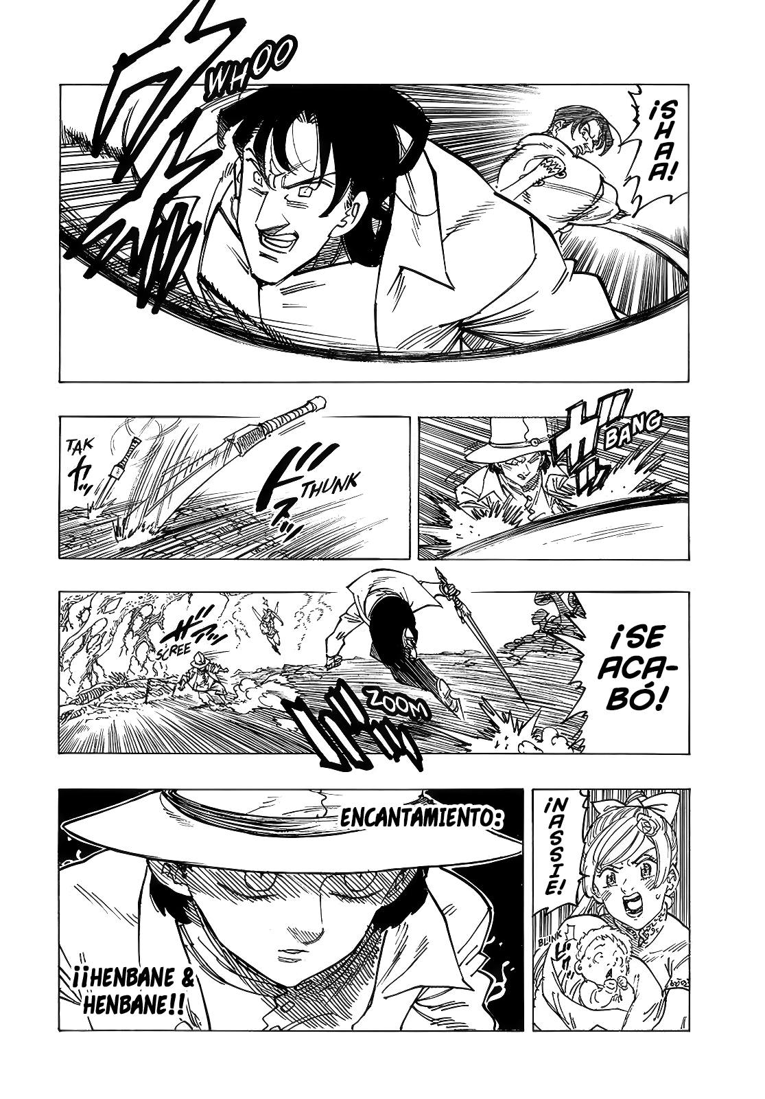 Mokushiroku no Yonkishi Capitulo 139: Dolor invisible página 7