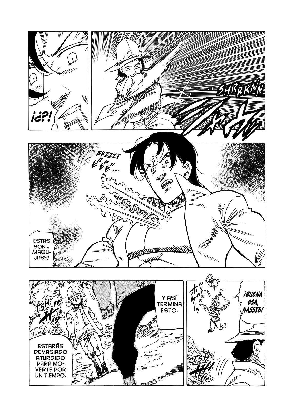 Mokushiroku no Yonkishi Capitulo 139: Dolor invisible página 8