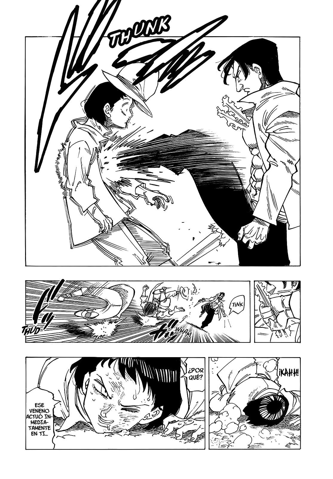 Mokushiroku no Yonkishi Capitulo 139: Dolor invisible página 9