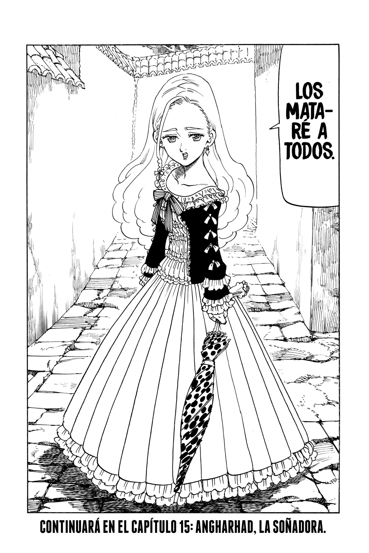 Mokushiroku no Yonkishi Capitulo 14: La chica solitaria página 21