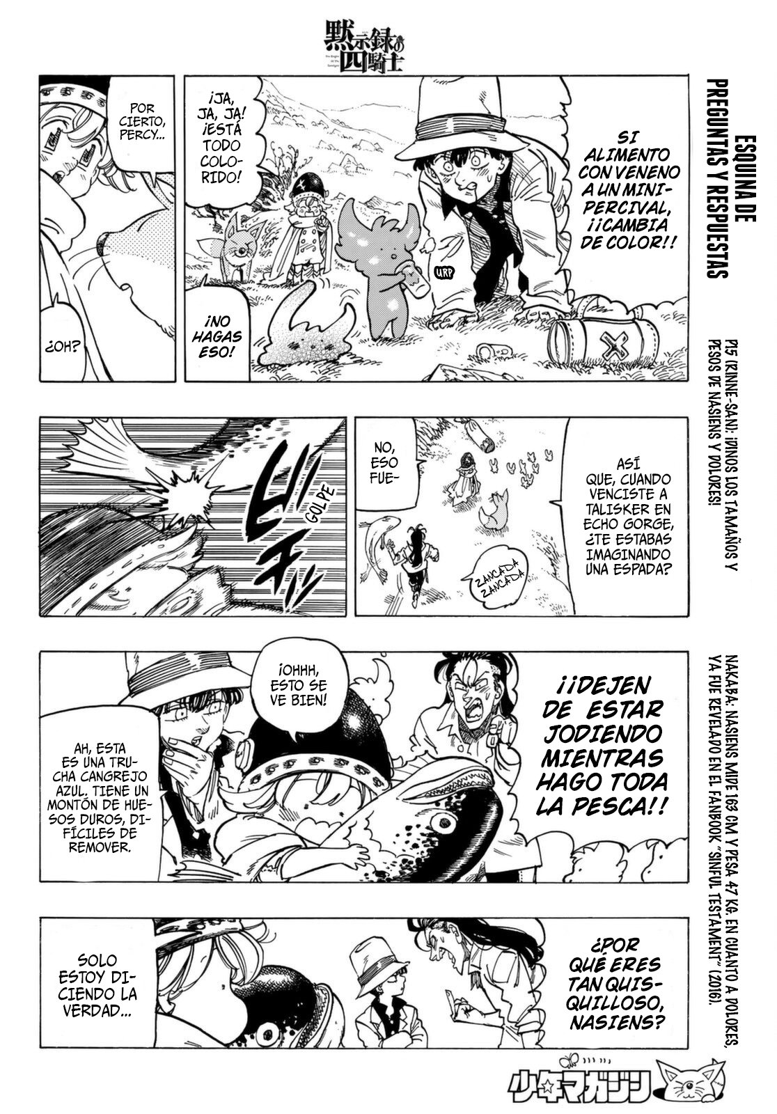 Mokushiroku no Yonkishi Capitulo 14: La chica solitaria página 9
