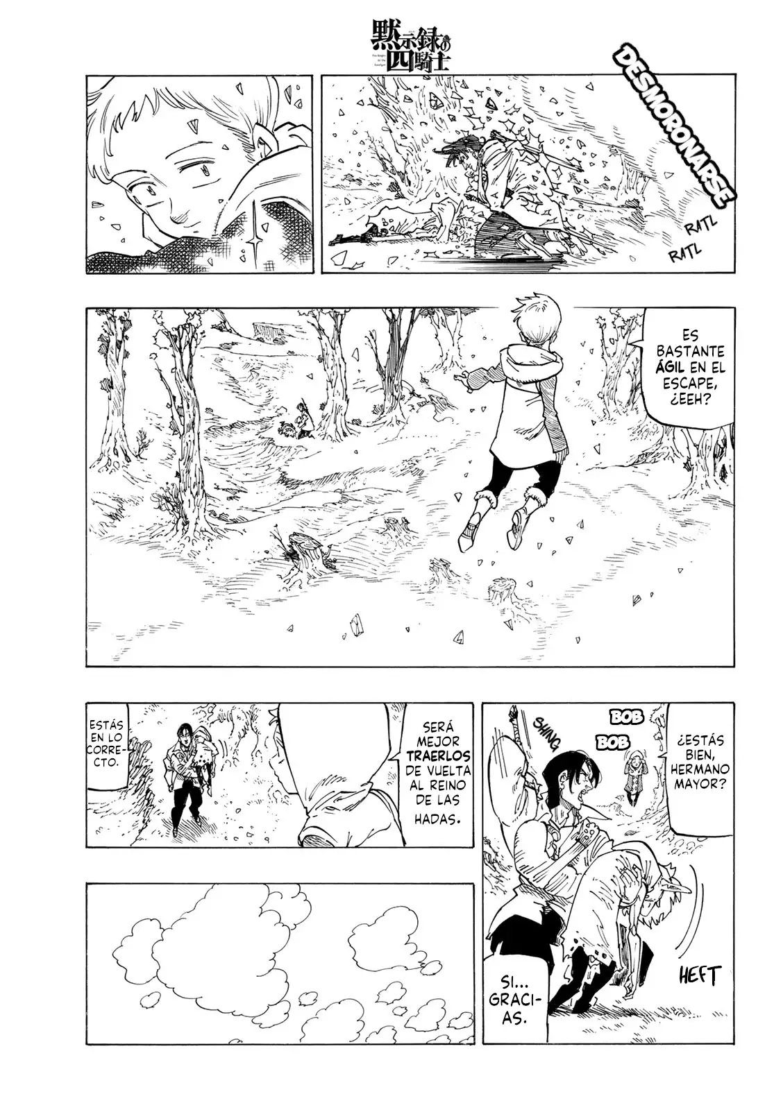 Mokushiroku no Yonkishi Capitulo 141: El elixir de antaño página 10