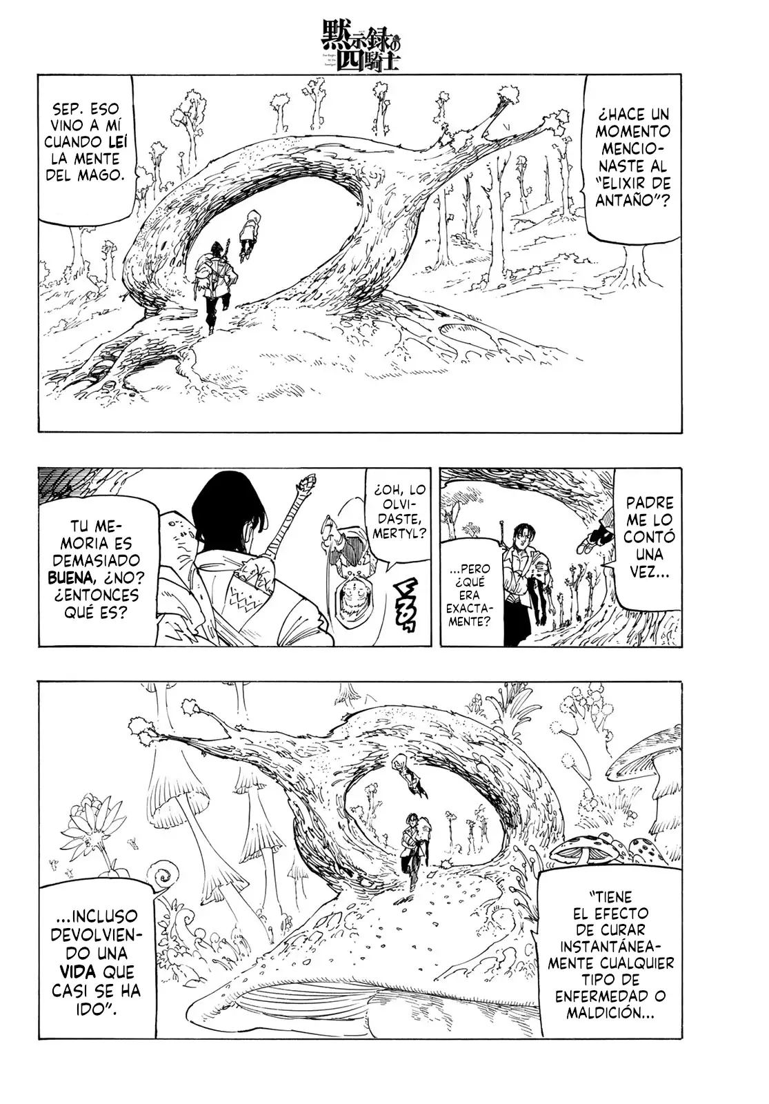 Mokushiroku no Yonkishi Capitulo 141: El elixir de antaño página 11