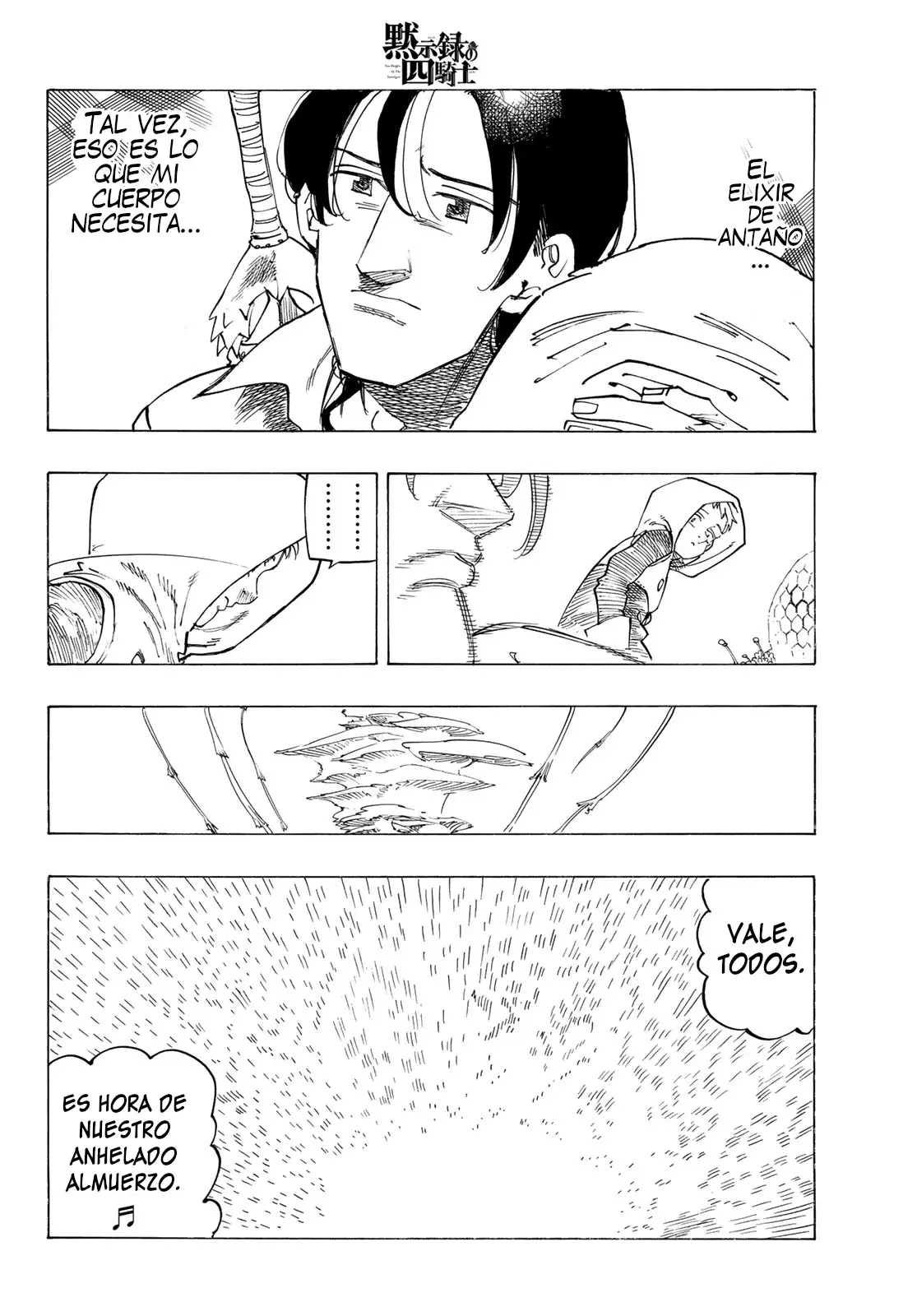 Mokushiroku no Yonkishi Capitulo 141: El elixir de antaño página 13