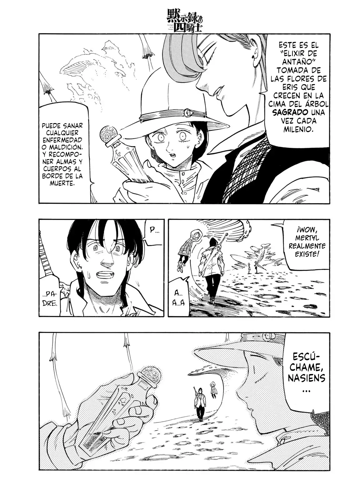 Mokushiroku no Yonkishi Capitulo 142: Un triste malentendido página 14