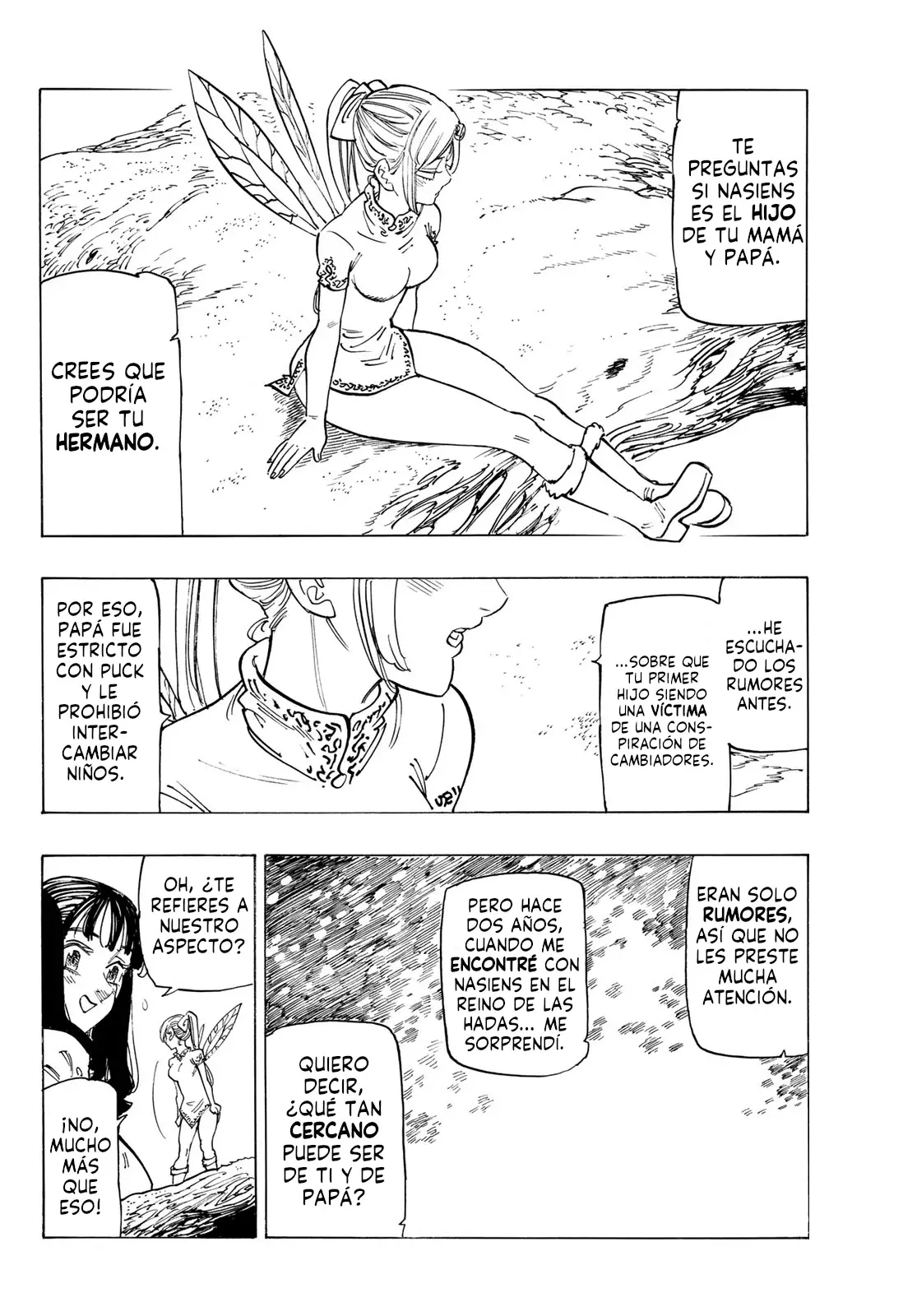 Mokushiroku no Yonkishi Capitulo 142: Un triste malentendido página 5