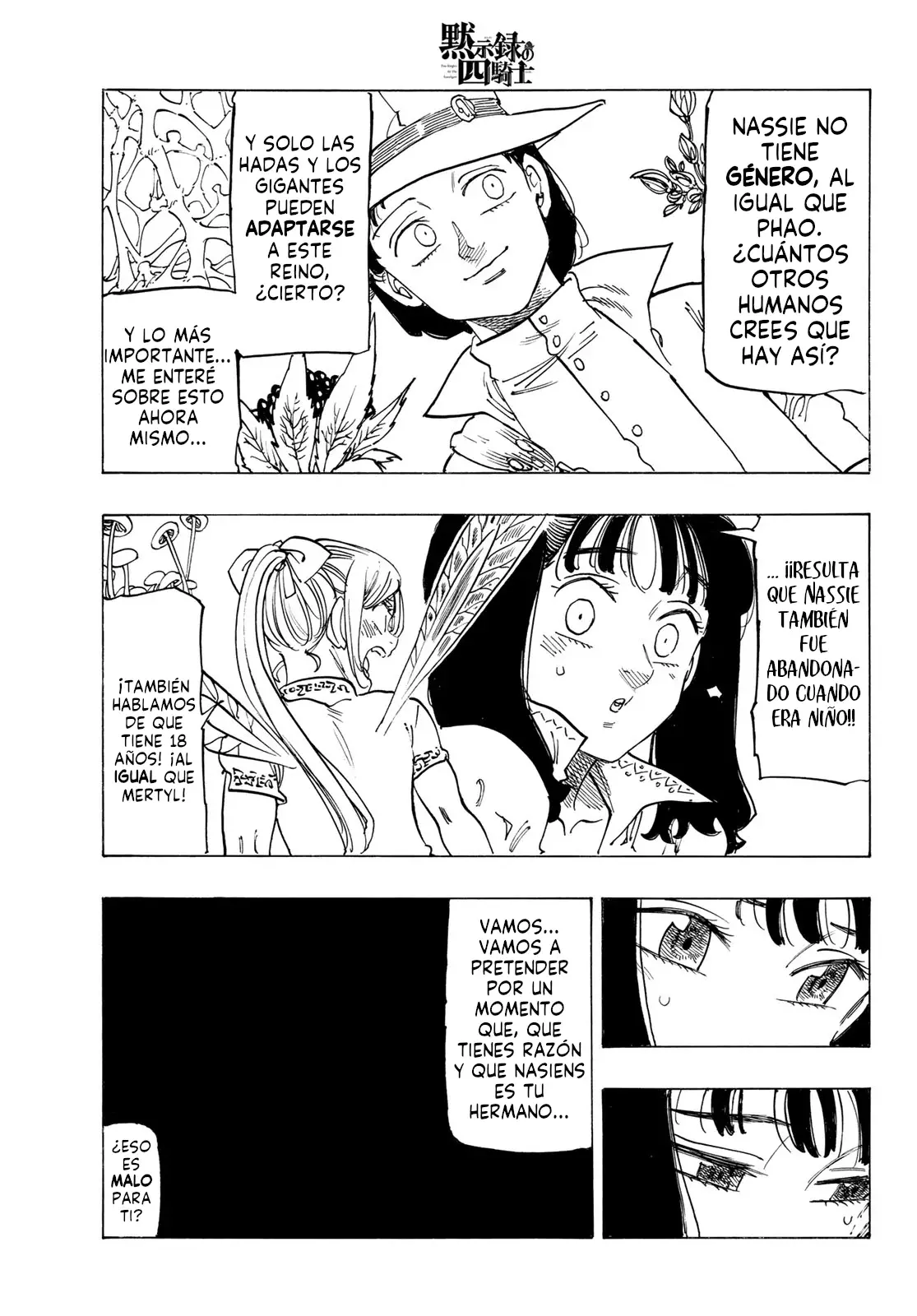Mokushiroku no Yonkishi Capitulo 142: Un triste malentendido página 6