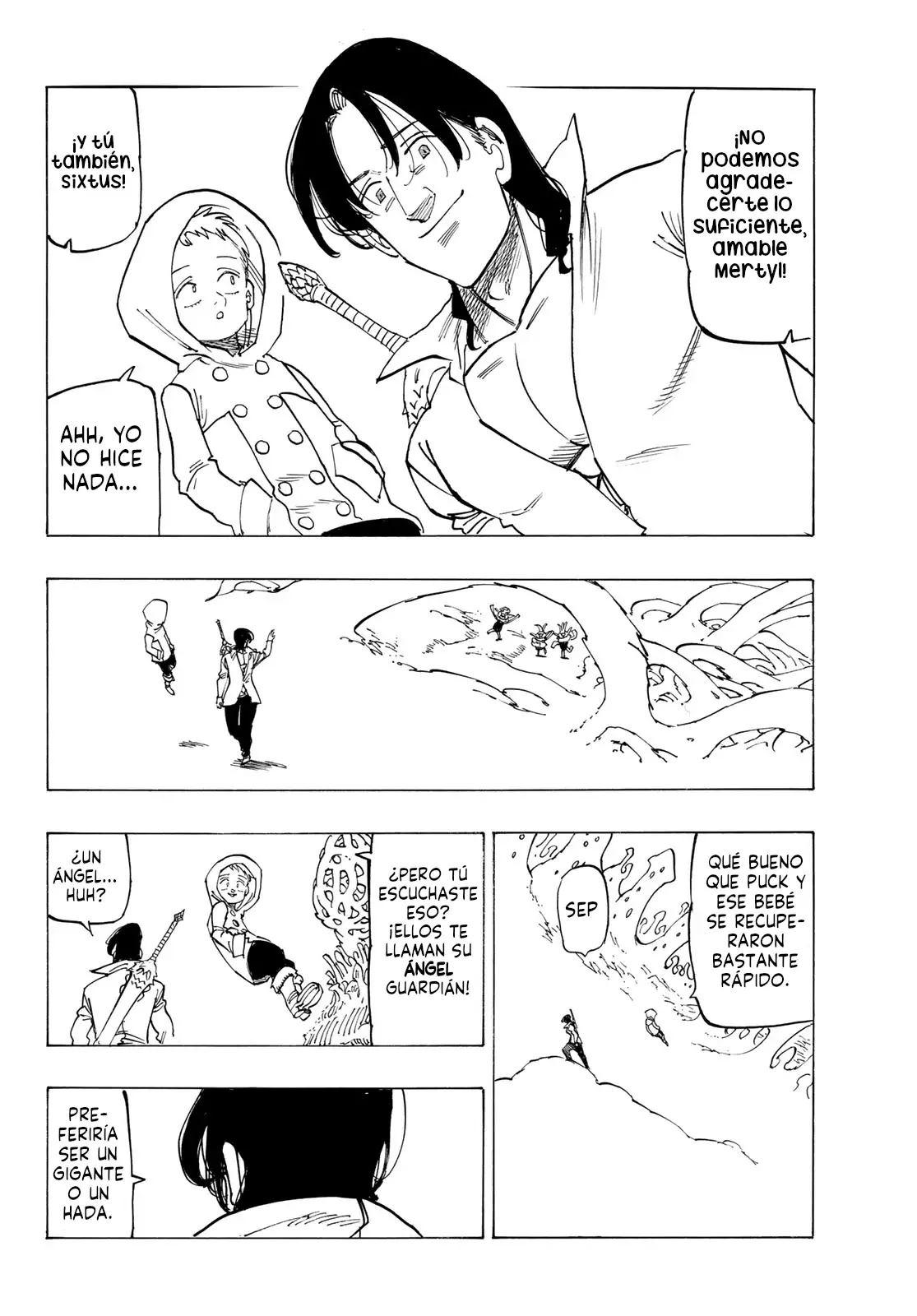 Mokushiroku no Yonkishi Capitulo 142: Un triste malentendido página 9