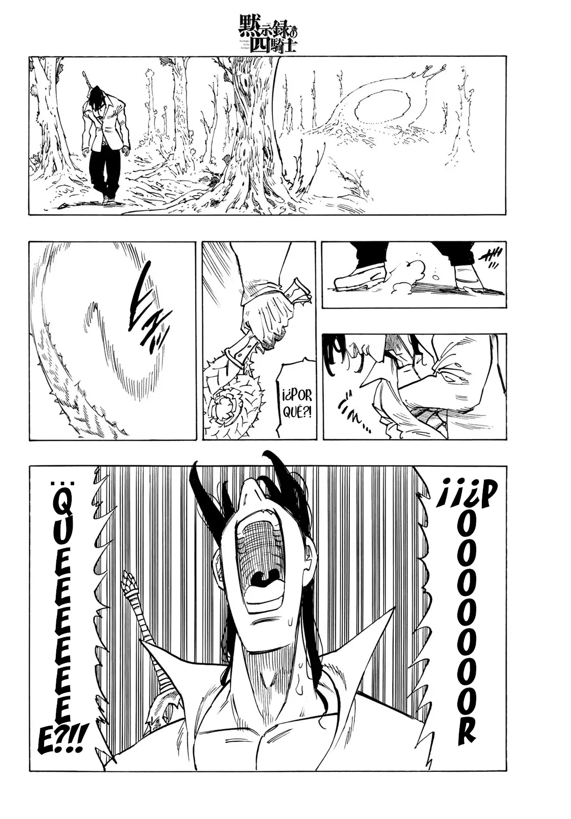 Mokushiroku no Yonkishi Capitulo 143: Tragedia página 3