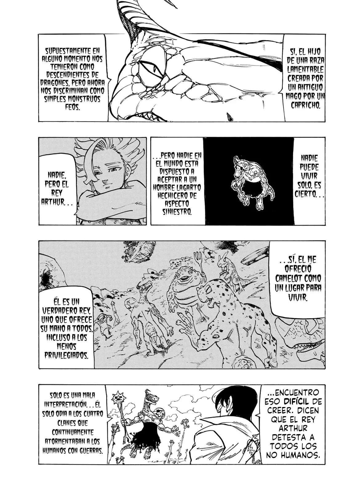 Mokushiroku no Yonkishi Capitulo 143: Tragedia página 8