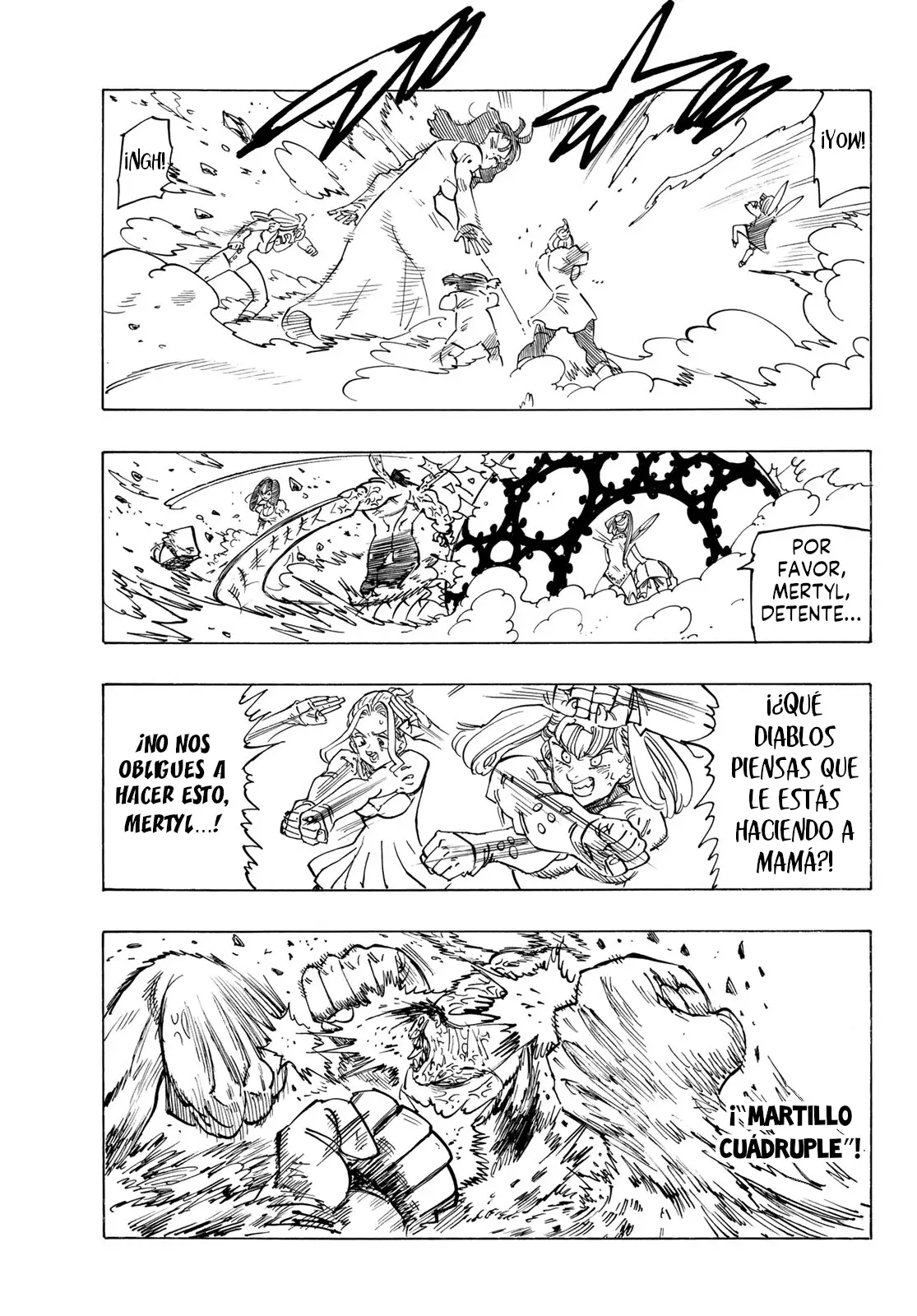 Mokushiroku no Yonkishi Capitulo 145: Batalla familiar página 10