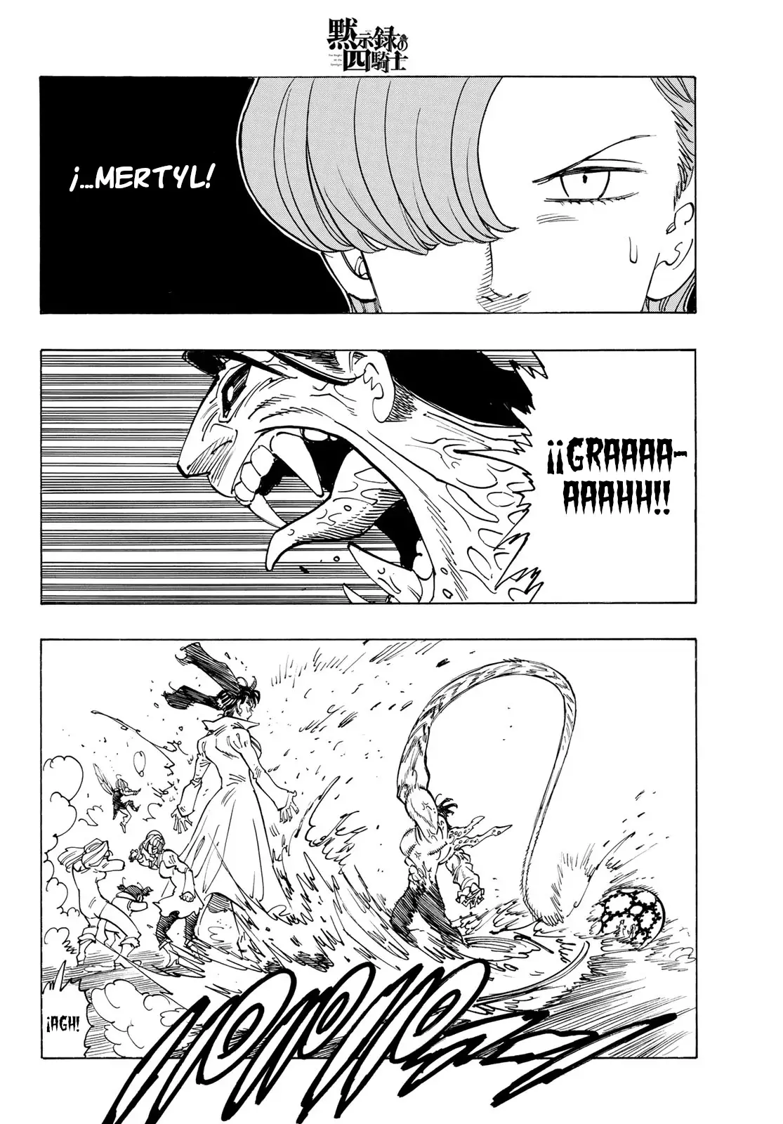 Mokushiroku no Yonkishi Capitulo 146: El amor derrite maldiciones como el hielo página 7