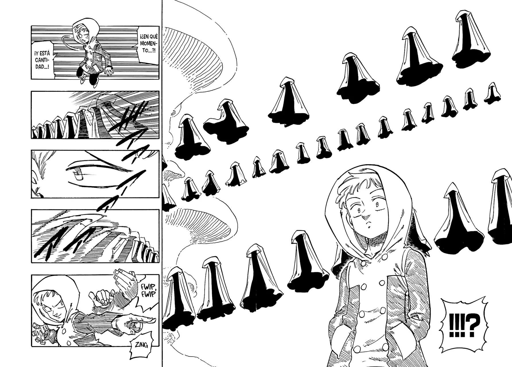 Mokushiroku no Yonkishi Capitulo 147: La diferencia de poder página 15