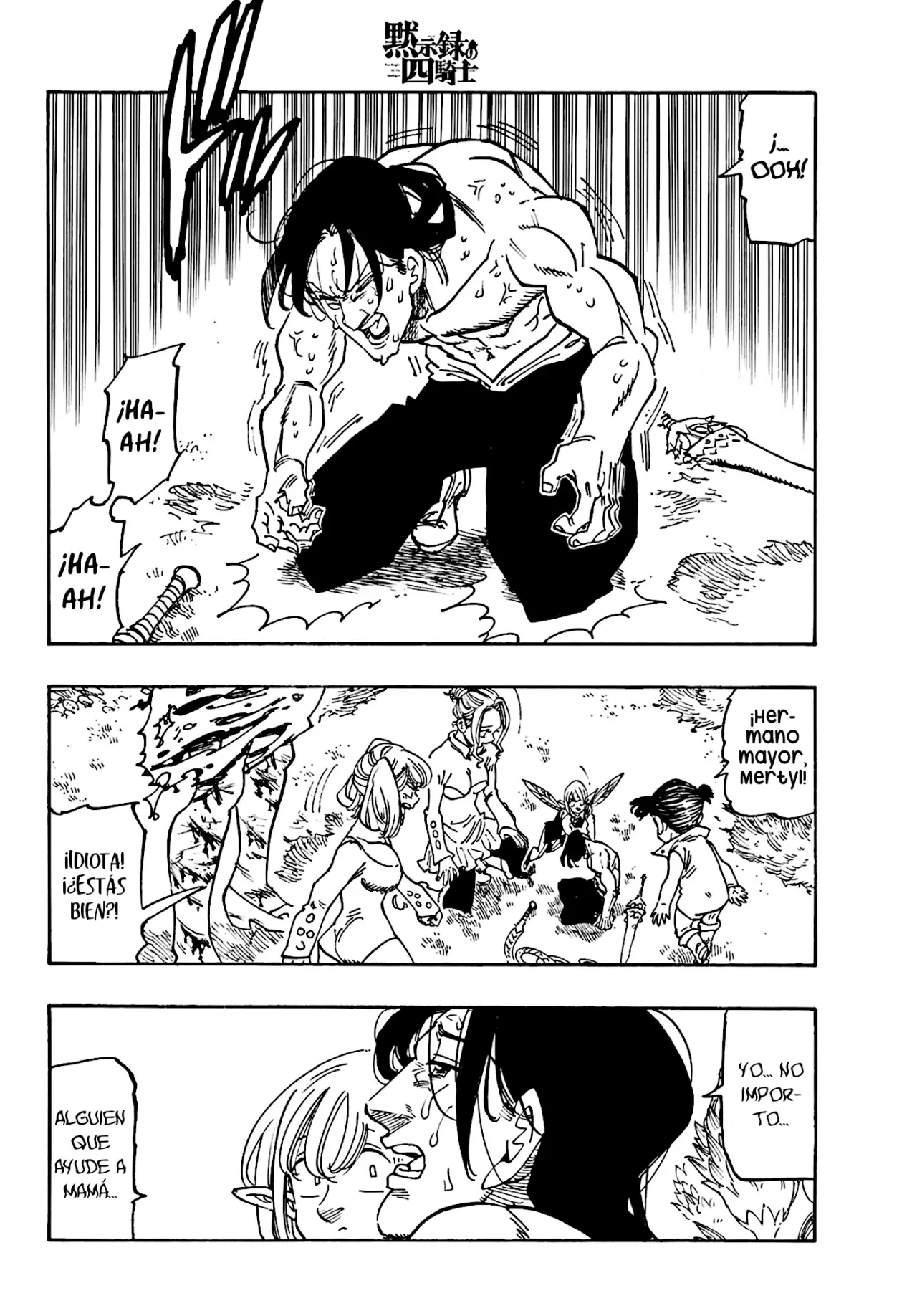 Mokushiroku no Yonkishi Capitulo 147: La diferencia de poder página 3